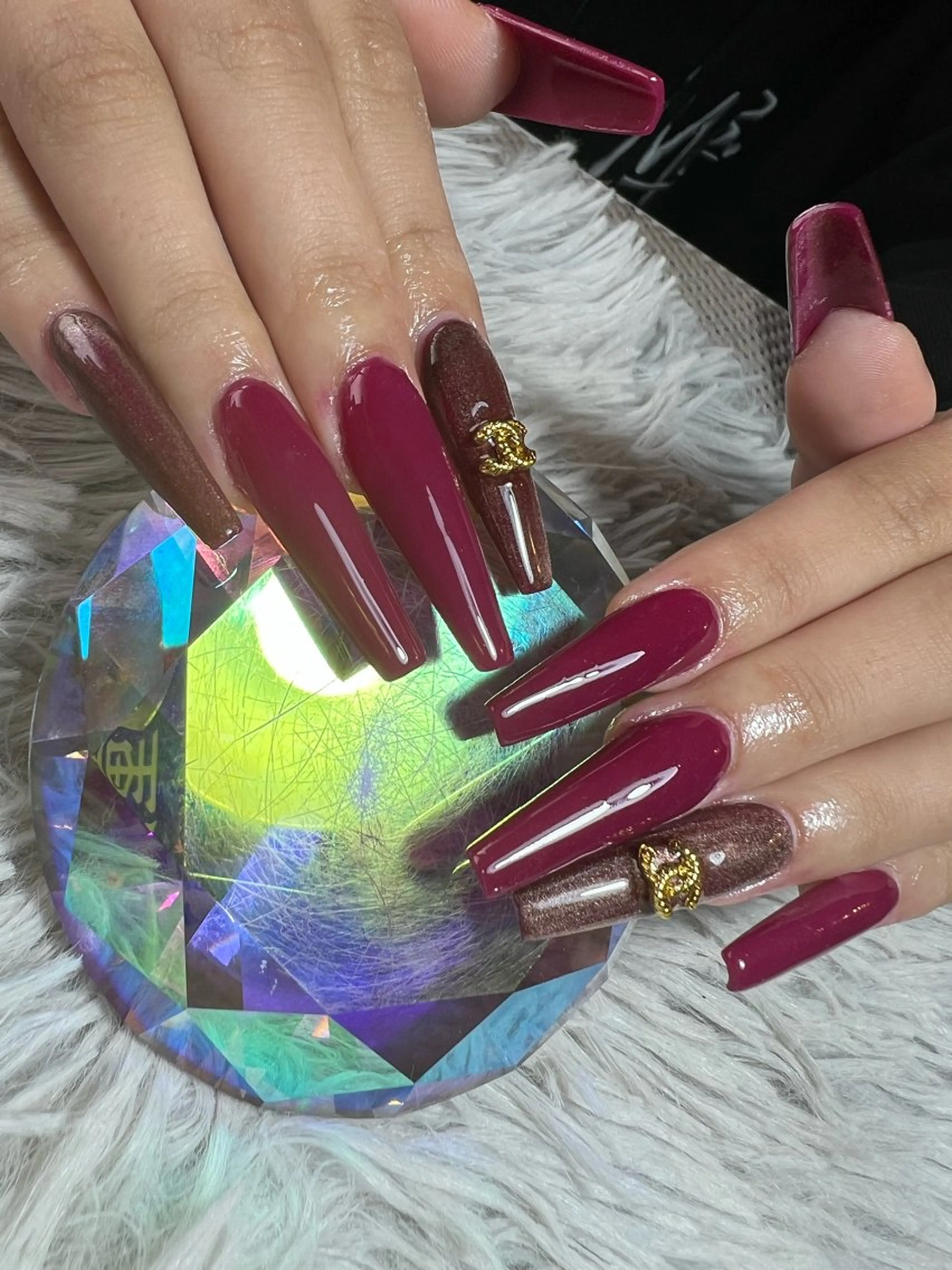 ネイル スカルプネイル ハンドネイル シェヌネイル JURAのネイルデザイン