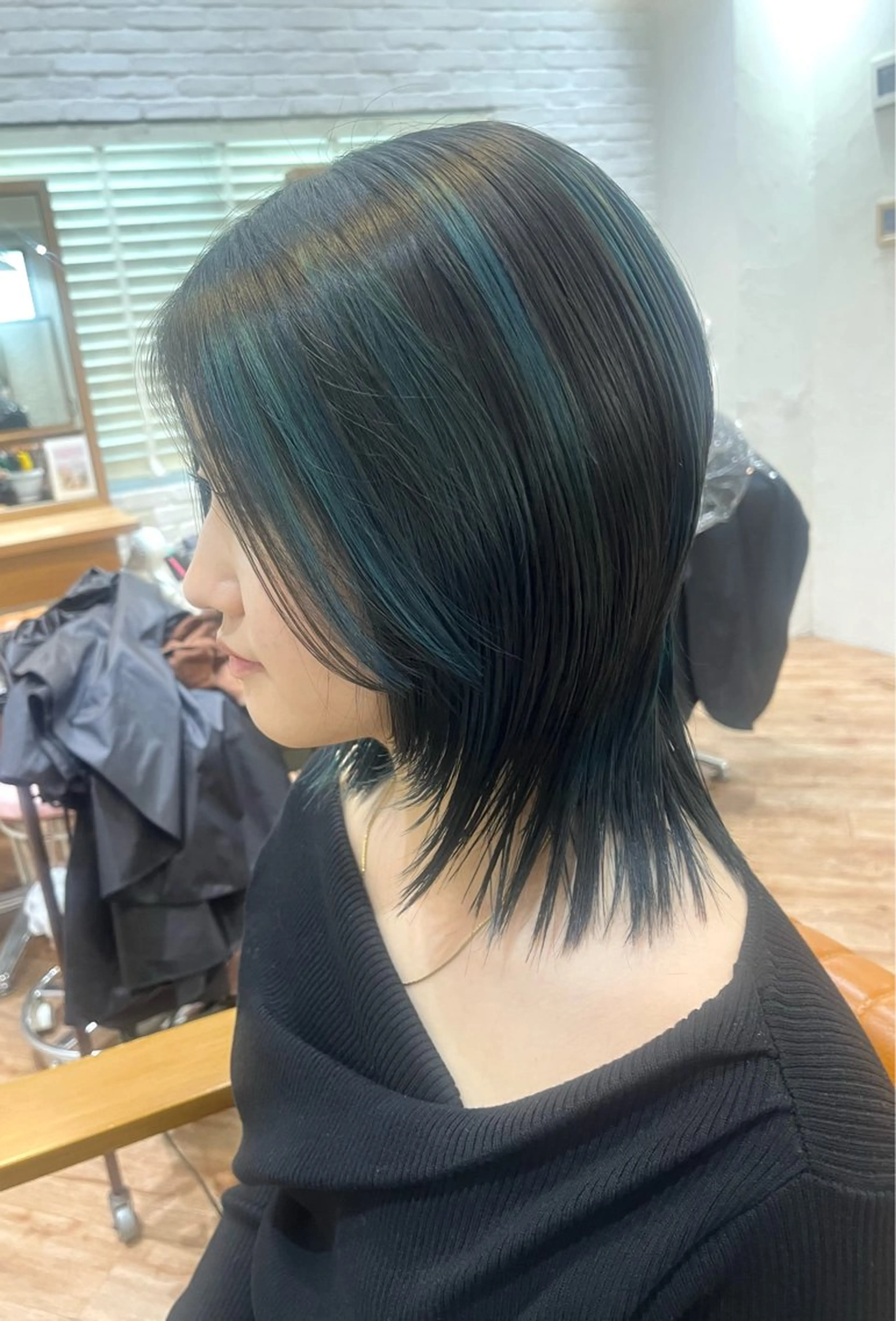 ショート カラー カット トリートメント 松下 倫子のヘアスタイル