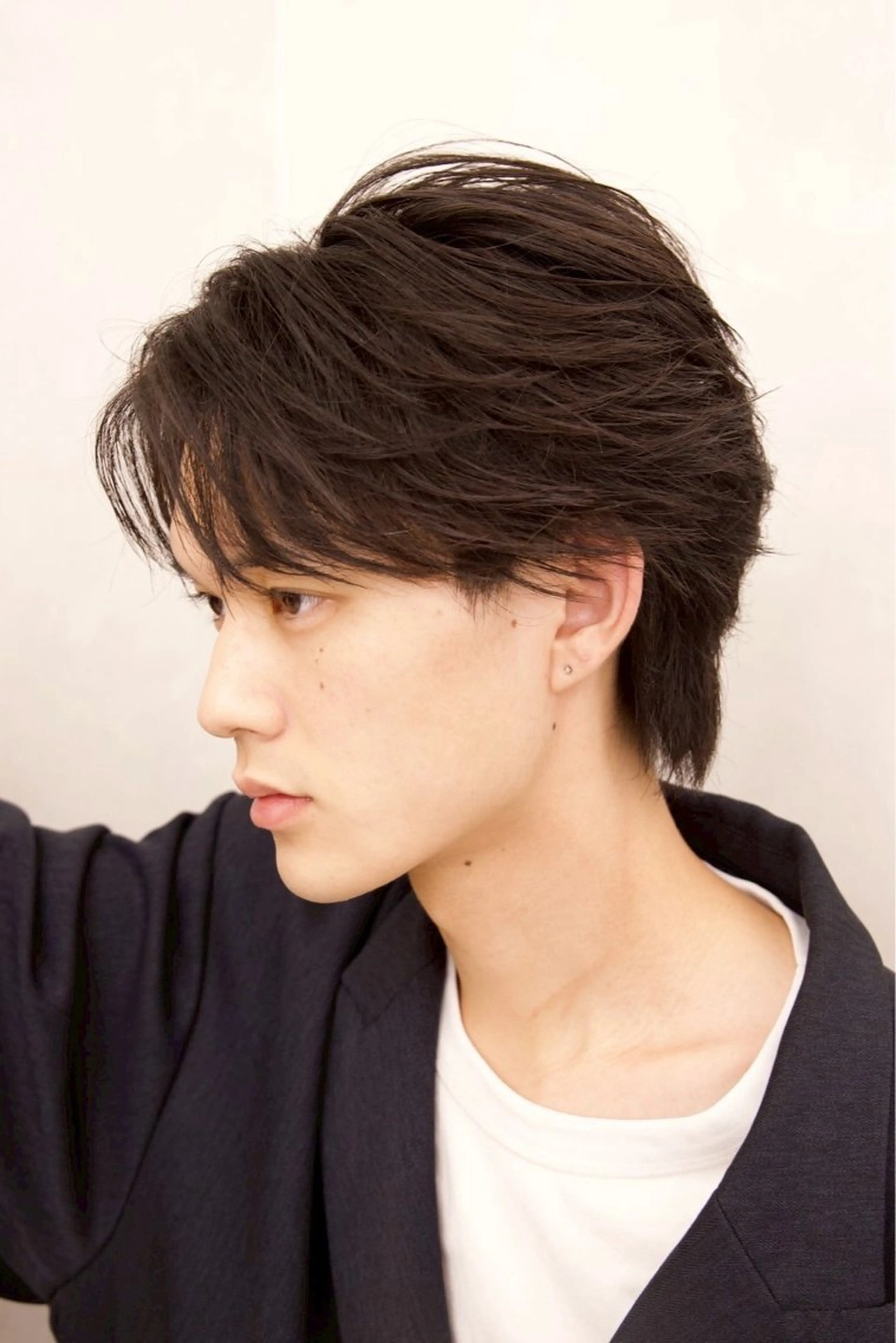 メンズ フェザーパーマ メンズパーマ カット パーマ 【公式】Men's salonLUCEYのヘアスタイル