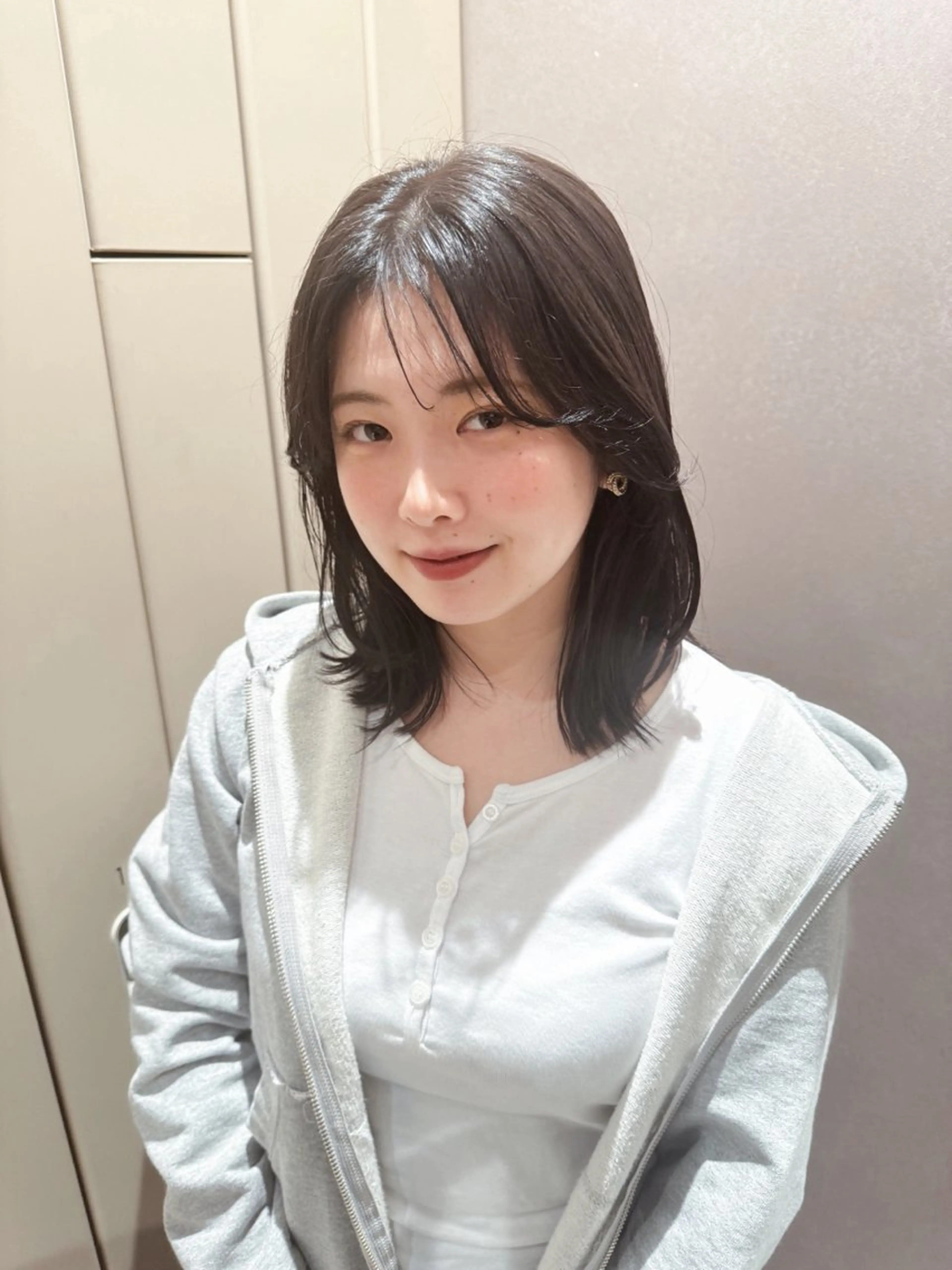 ミディアム joemi by unami所属・Aya/パーマ /表参道のヘアスタイル