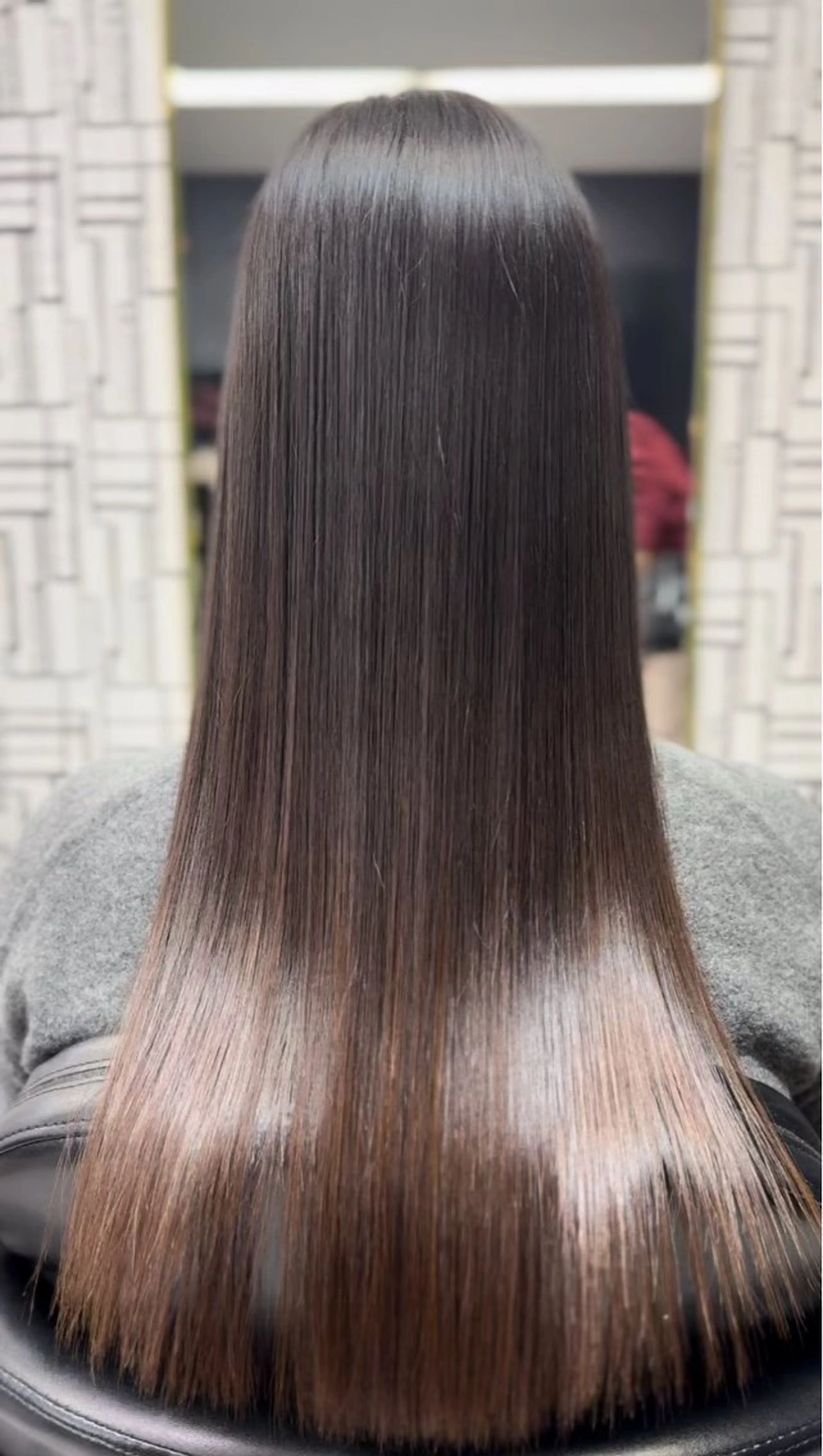 ロング パーマ カット 縮毛矯正 トリートメント 篠原 侑作のヘアスタイル