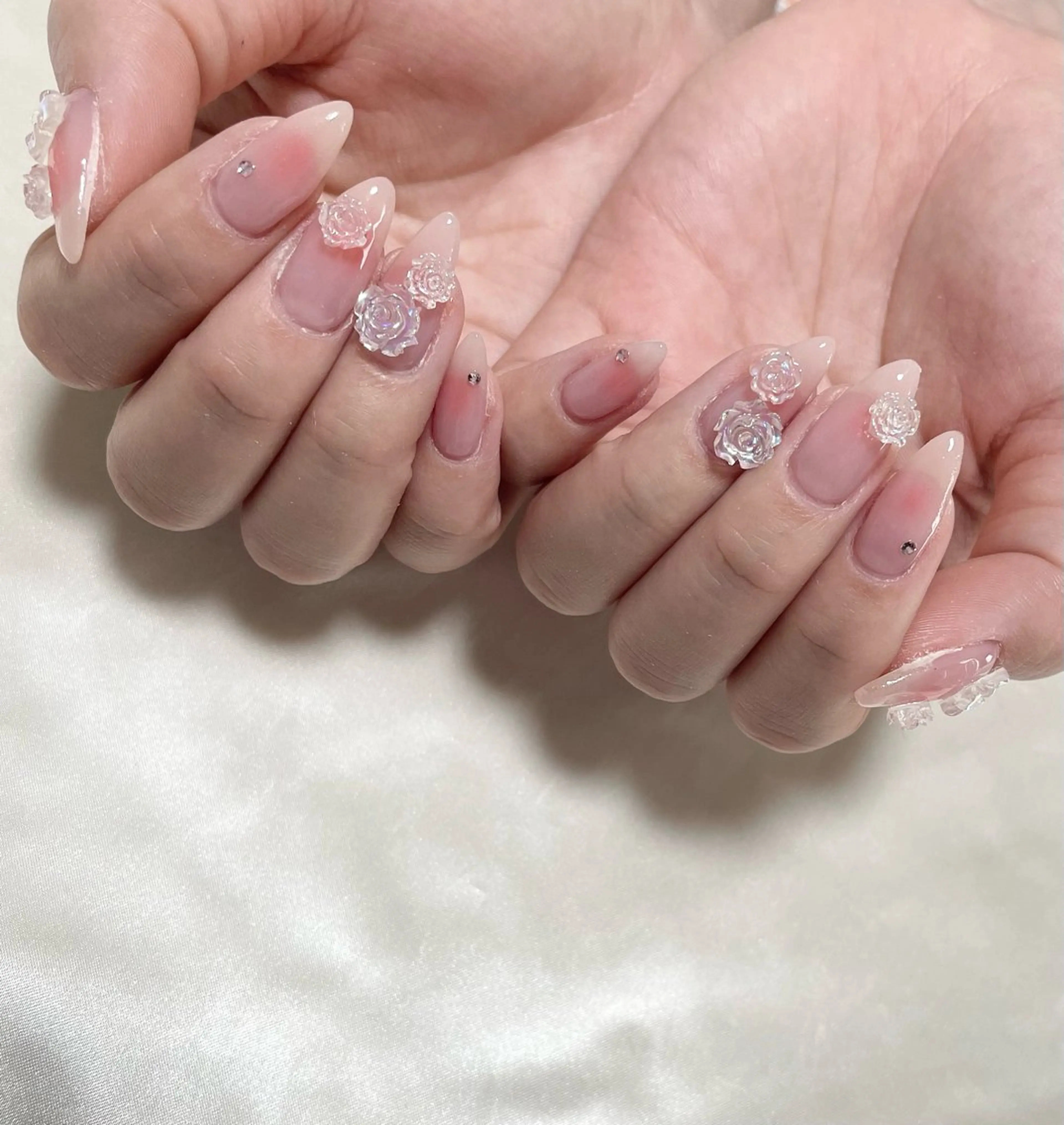 セミロング Nailsalon プチ　ラジェムのネイルデザイン