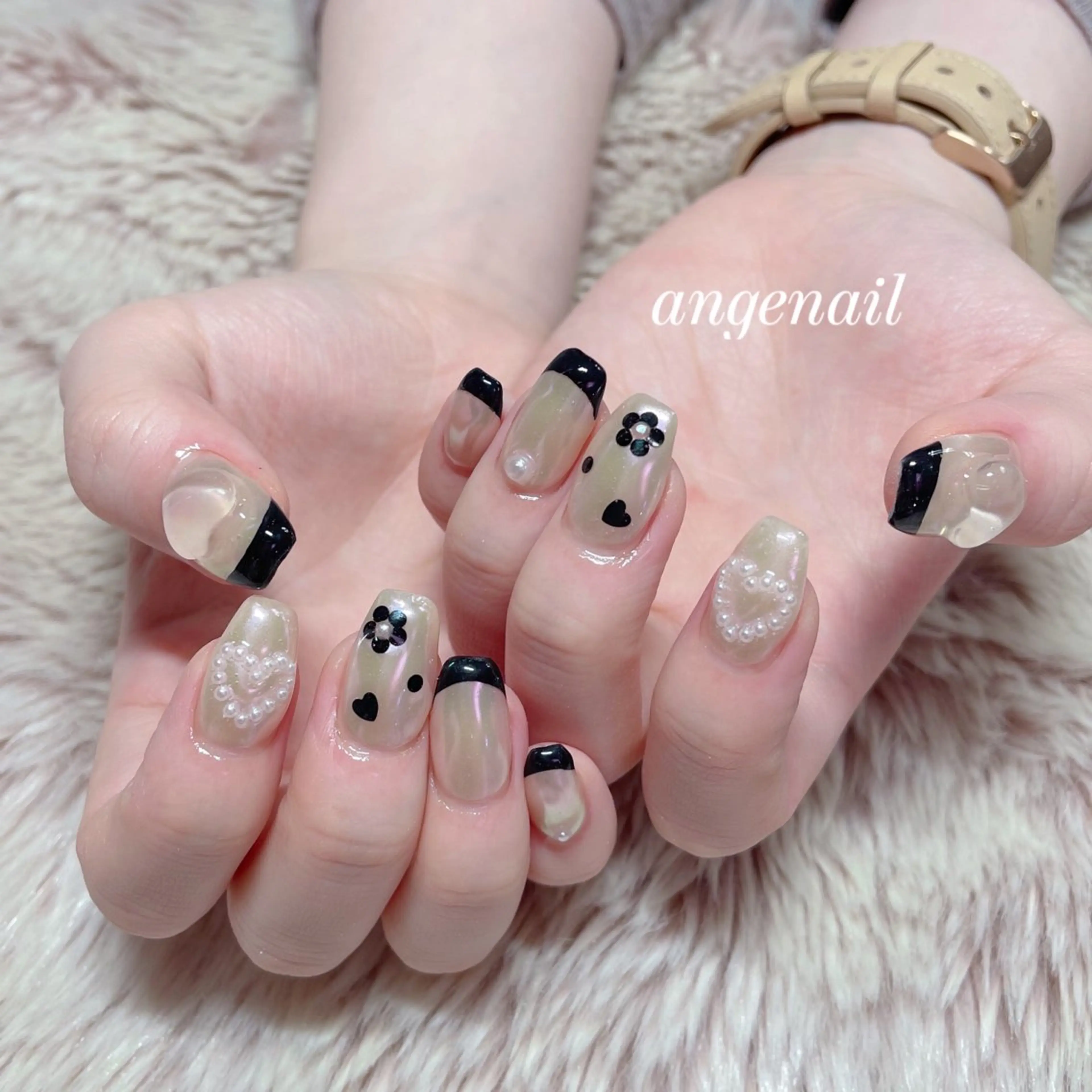 ネイル ハンドネイル オーナーネイリスト MAKIのネイルデザイン