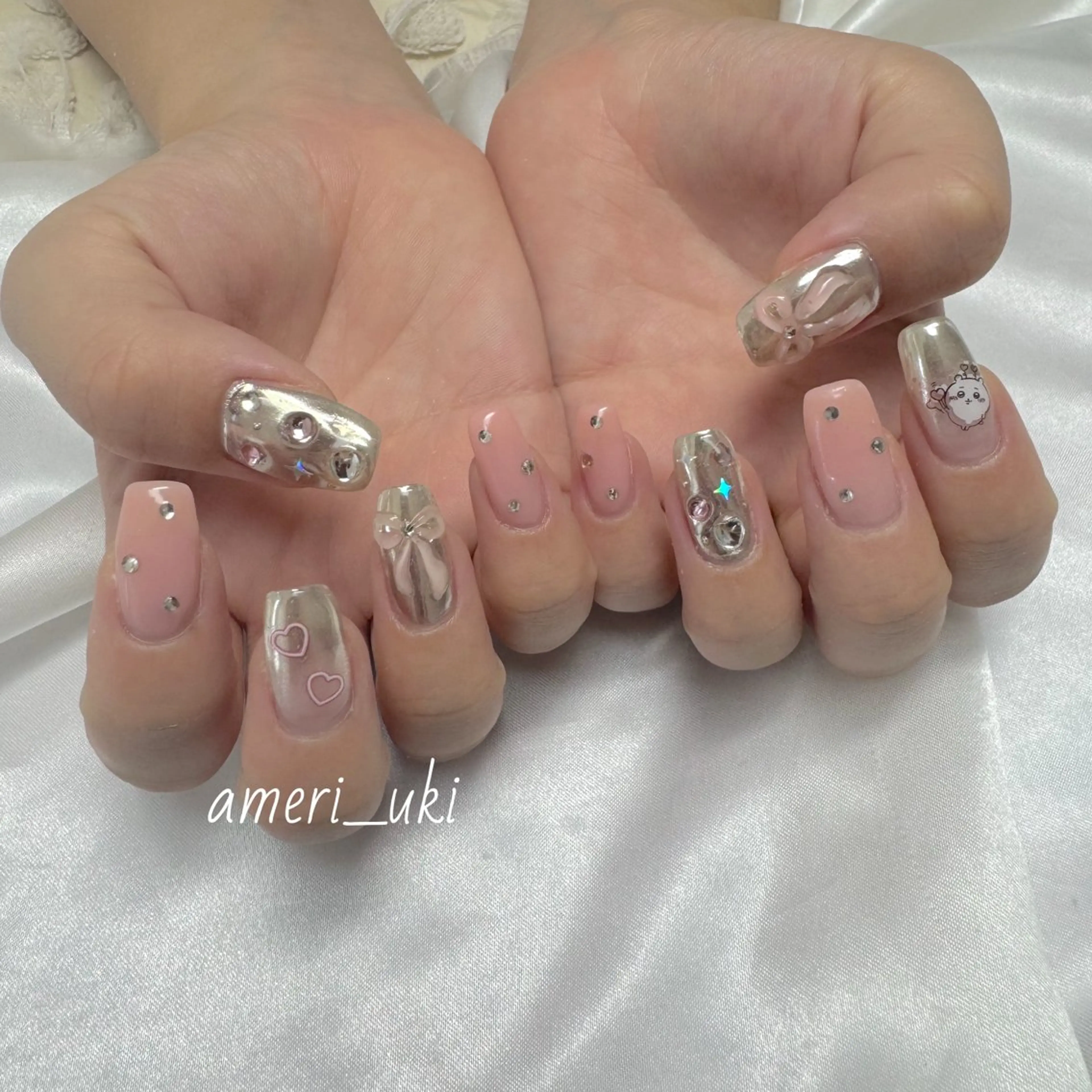 ネイル ハンドネイル Ameri nail /UKIのネイルデザイン