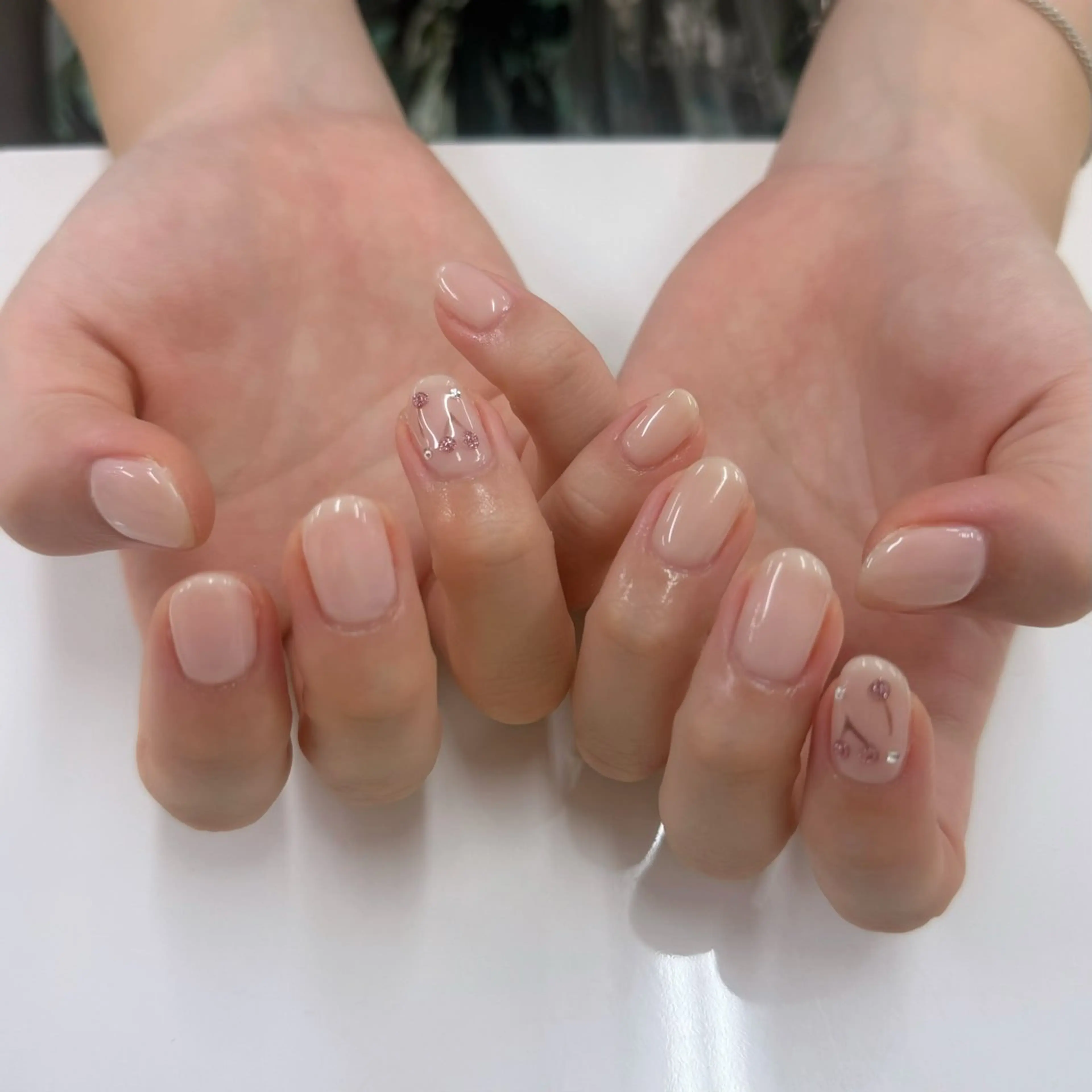 ネイル ハンドネイル Yuna🫧/所沢 /ワンホンネイルのネイルデザイン