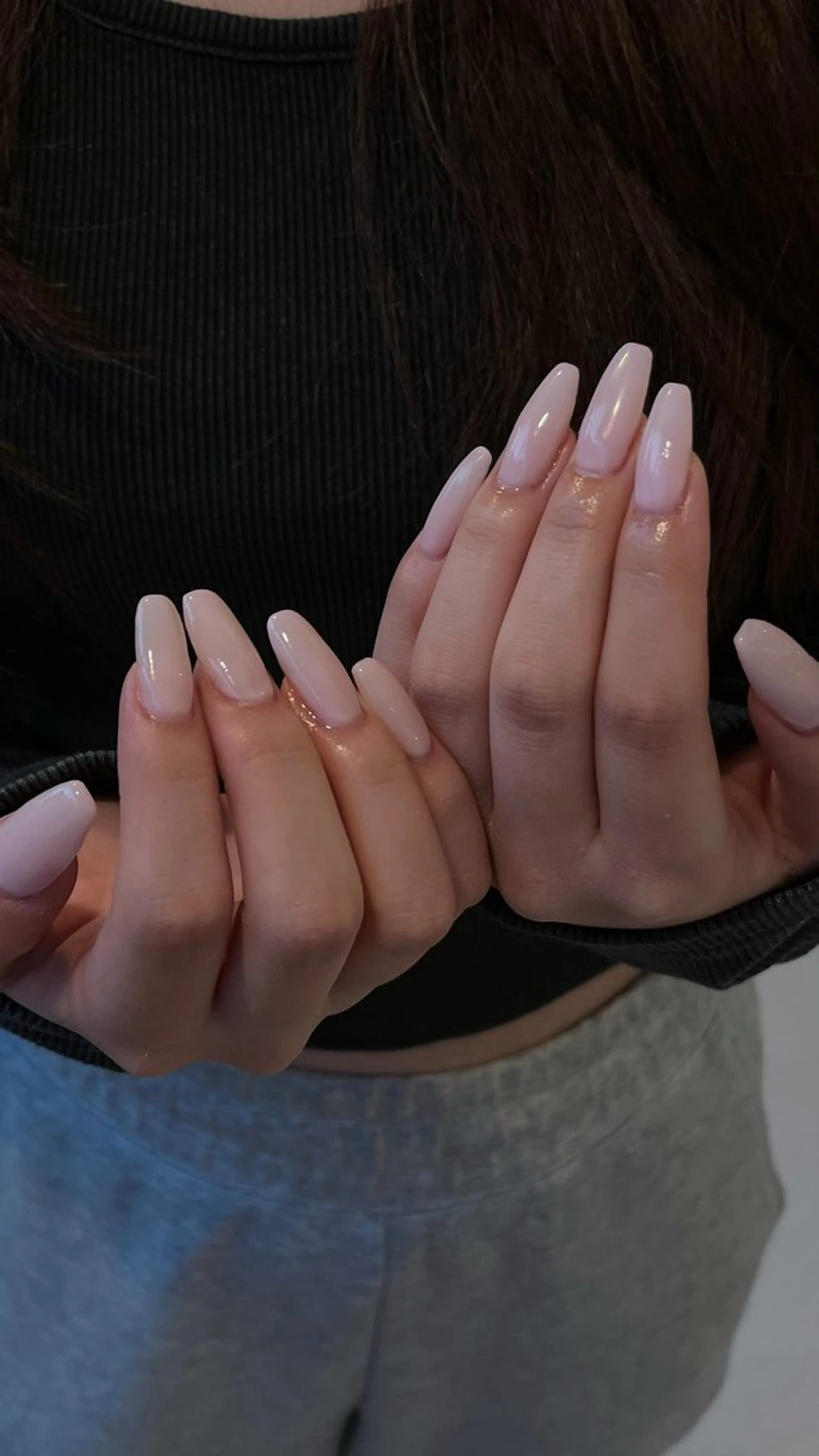 ネイル ワンカラーネイル DEEokazaki mikuのネイルデザイン