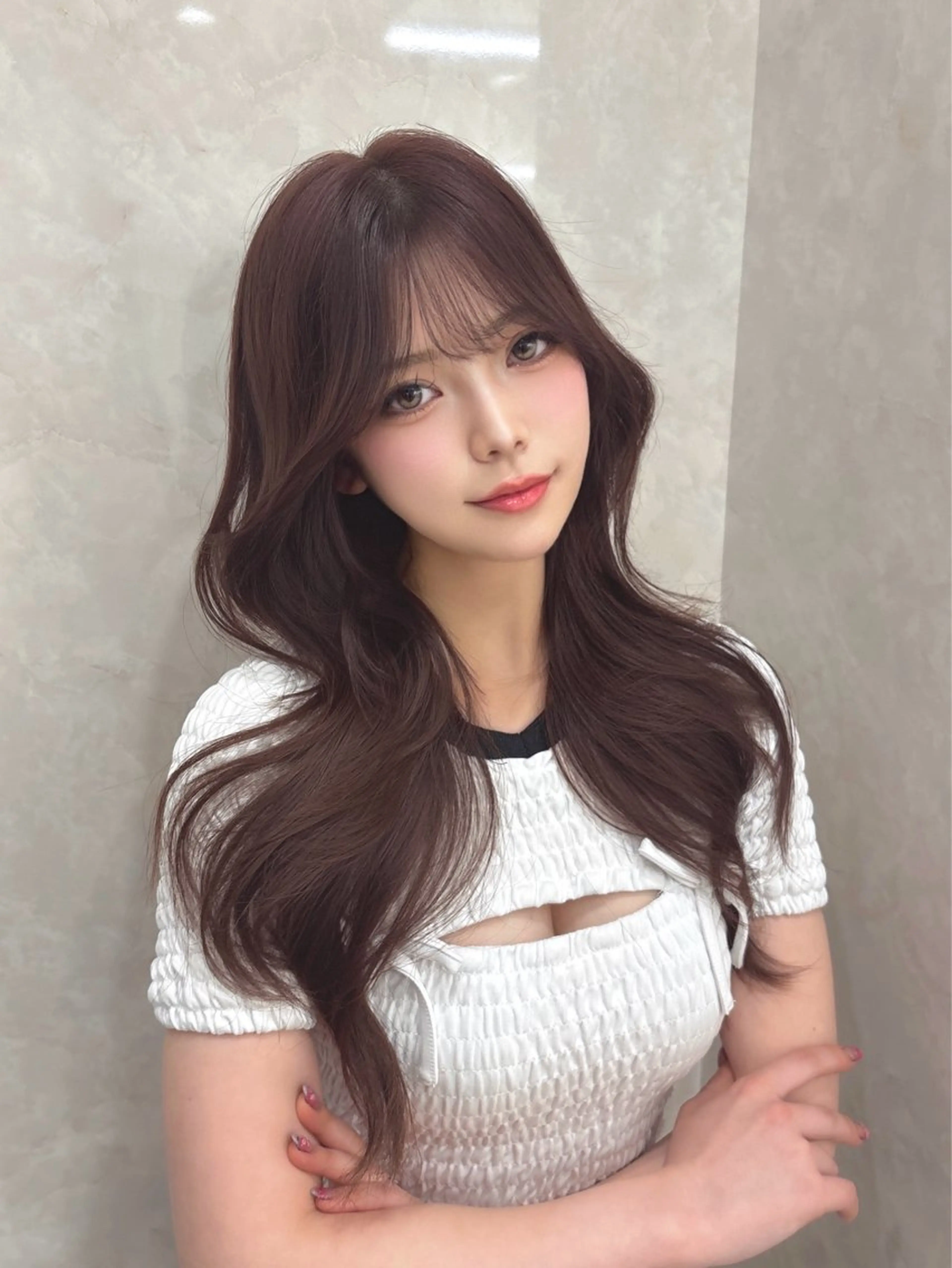 透明感カラー + TOKIOトリートメント🩷の写真