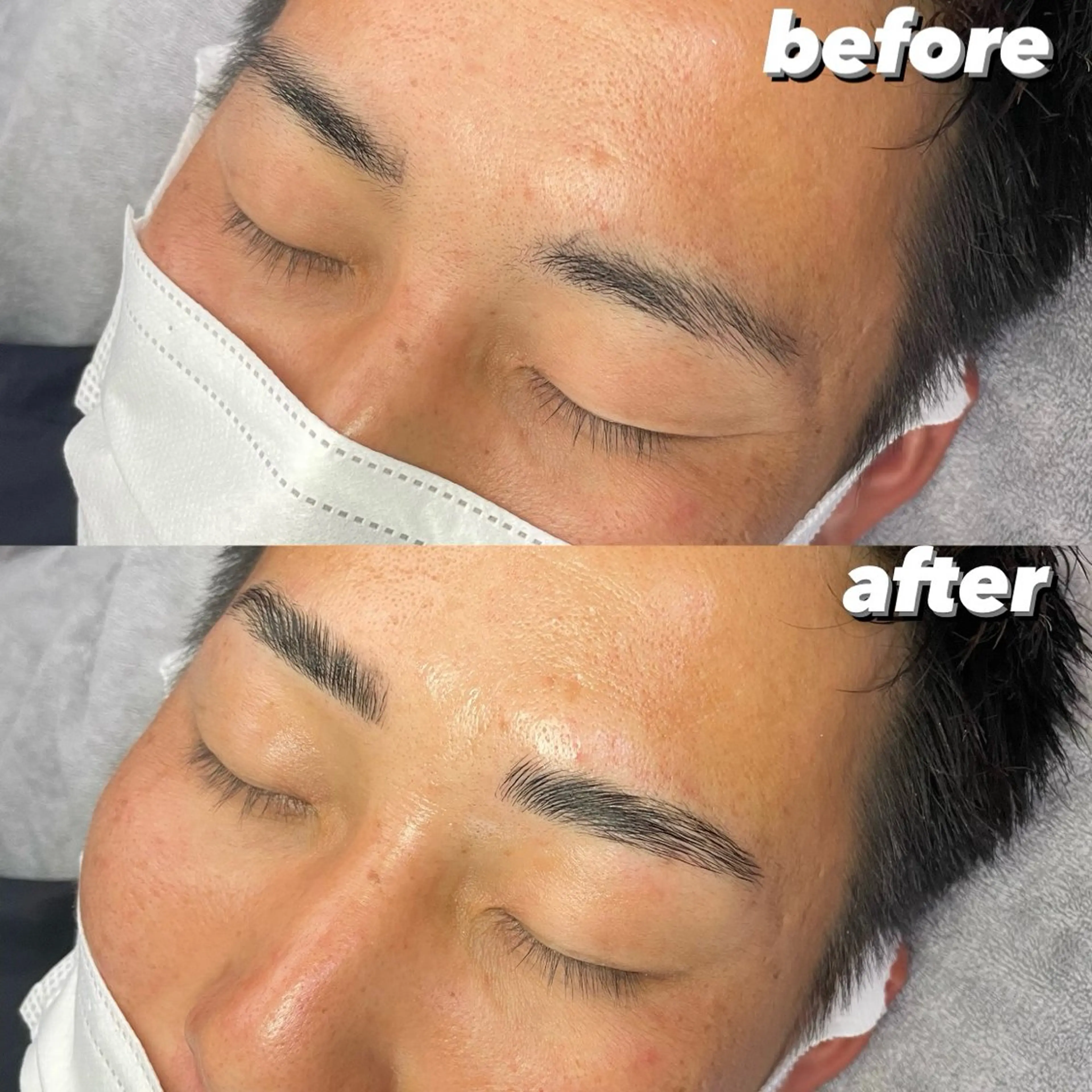 アイブロウ メンズアイブロウ ワックス脱毛 その他(アイブロウ) Nico　山本 晃平の眉毛・アイブロウイメージ