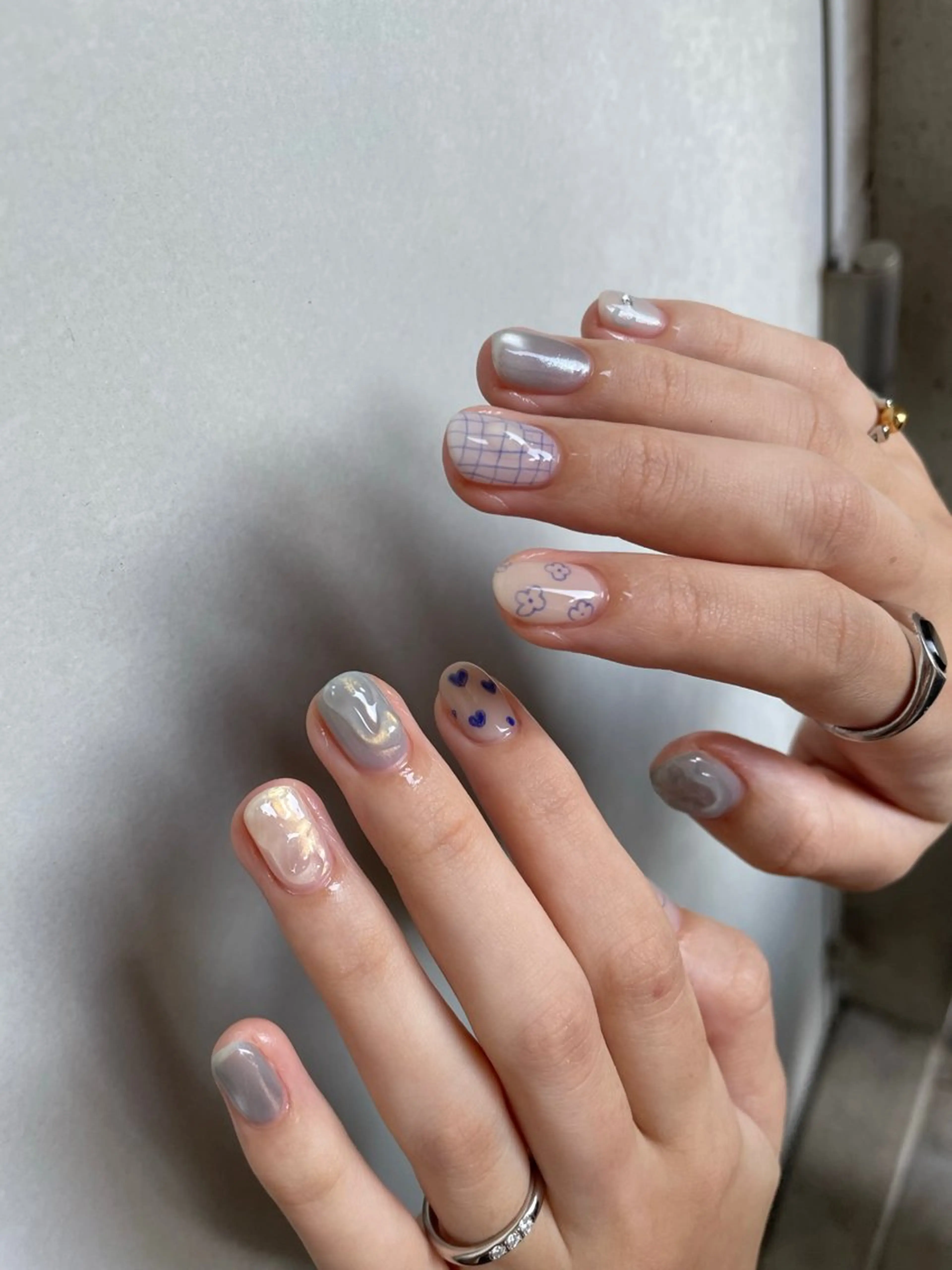 ネイル ニュアンスネイル Manon Yuiのネイルデザイン