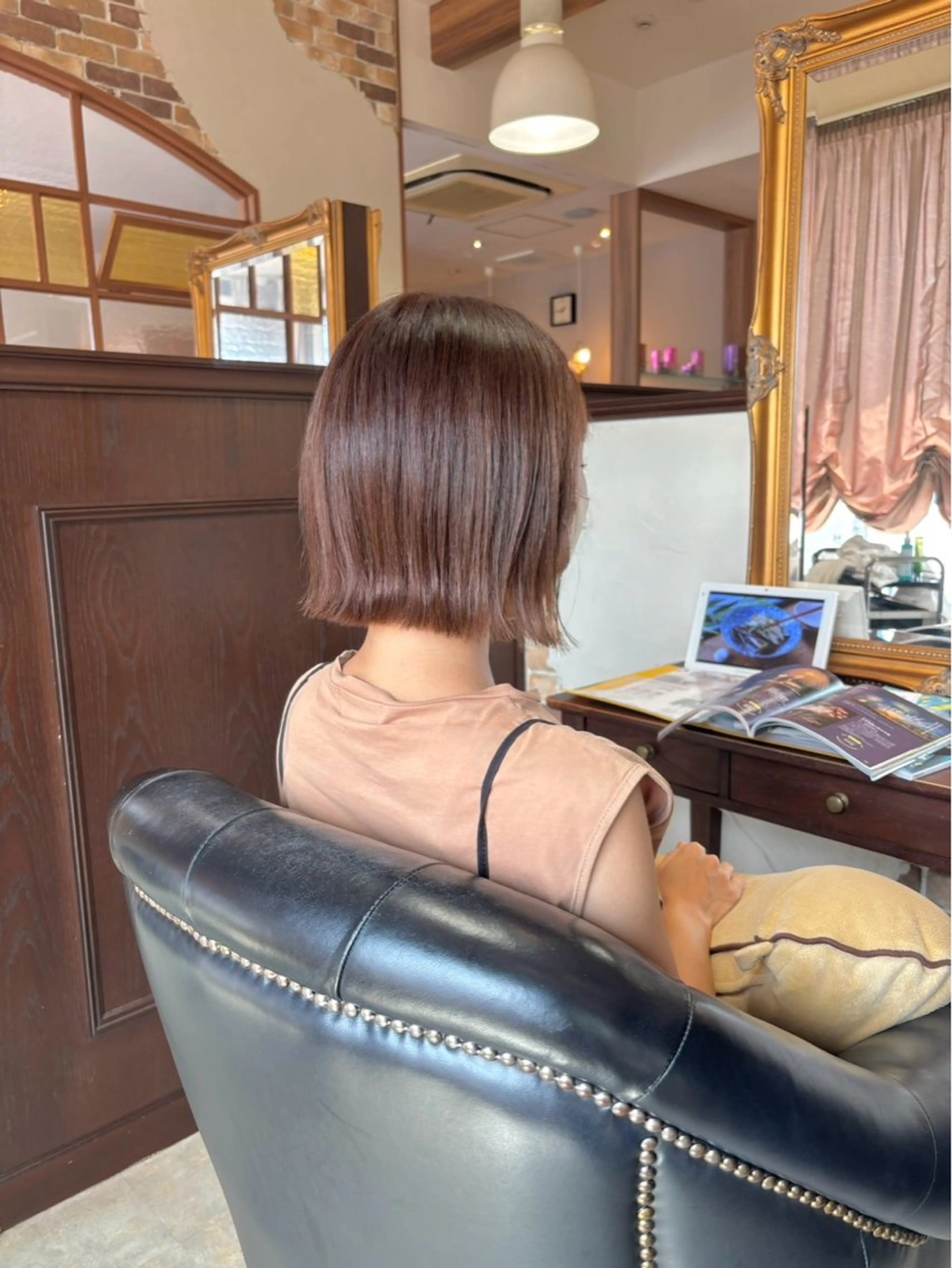ショート adorable女池店所属・安中 莉椰のヘアスタイル