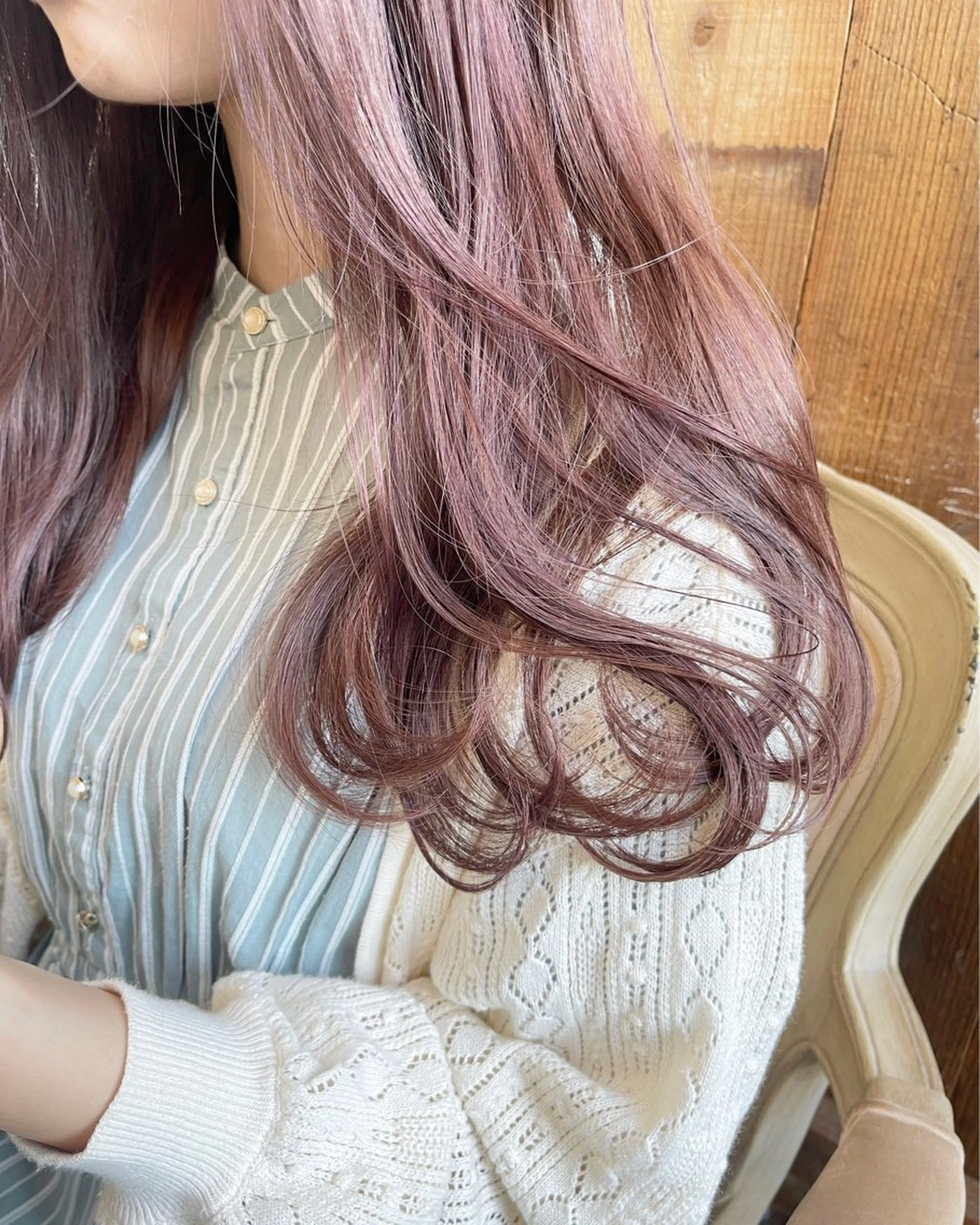 セミロング 剣持友希/ifh iizuka/高崎のヘアスタイル