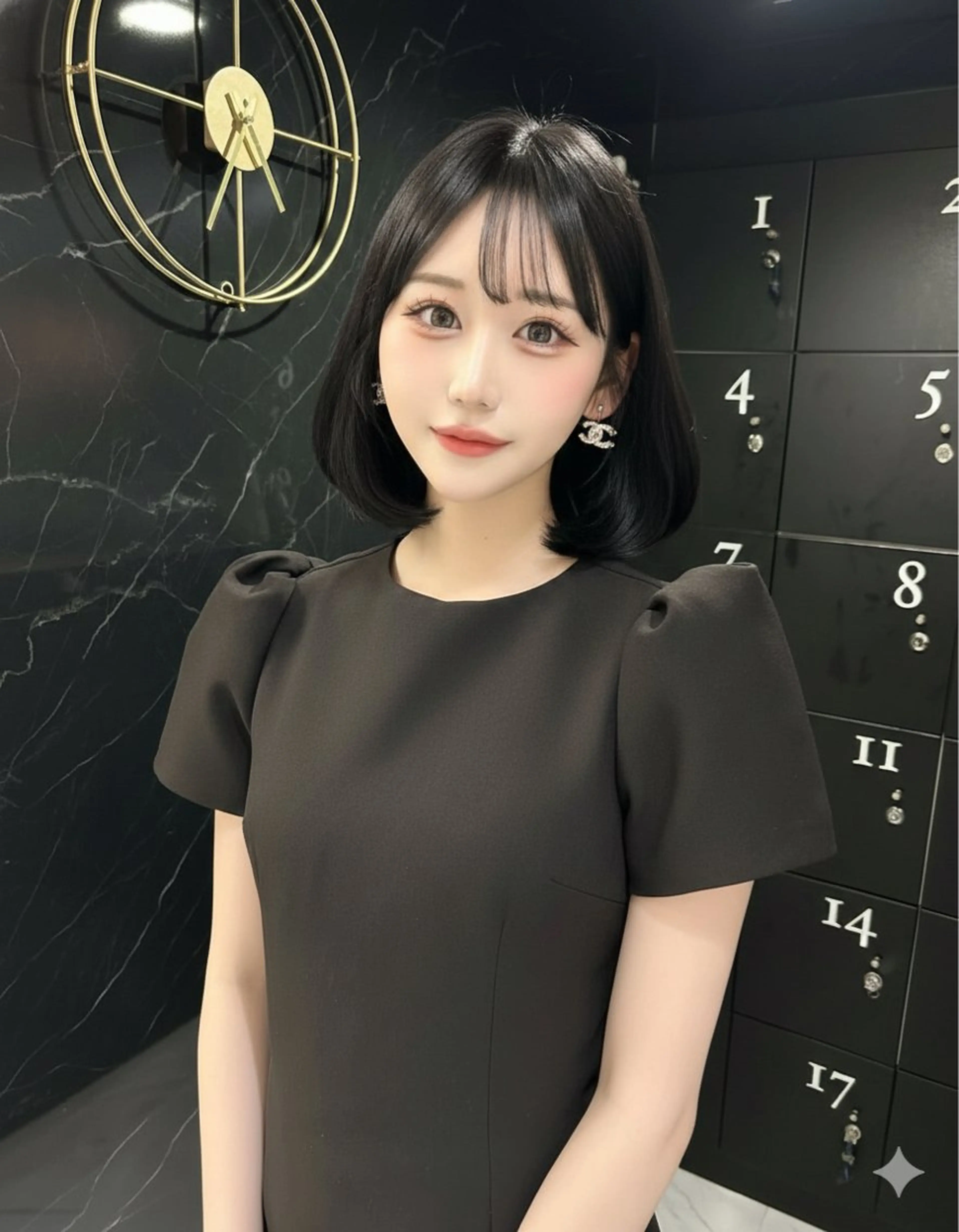 ミディアム カラー カット ヘアカラー トリートメント 韓国ヘア/髪質改善 TAKAHIROのヘアスタイル