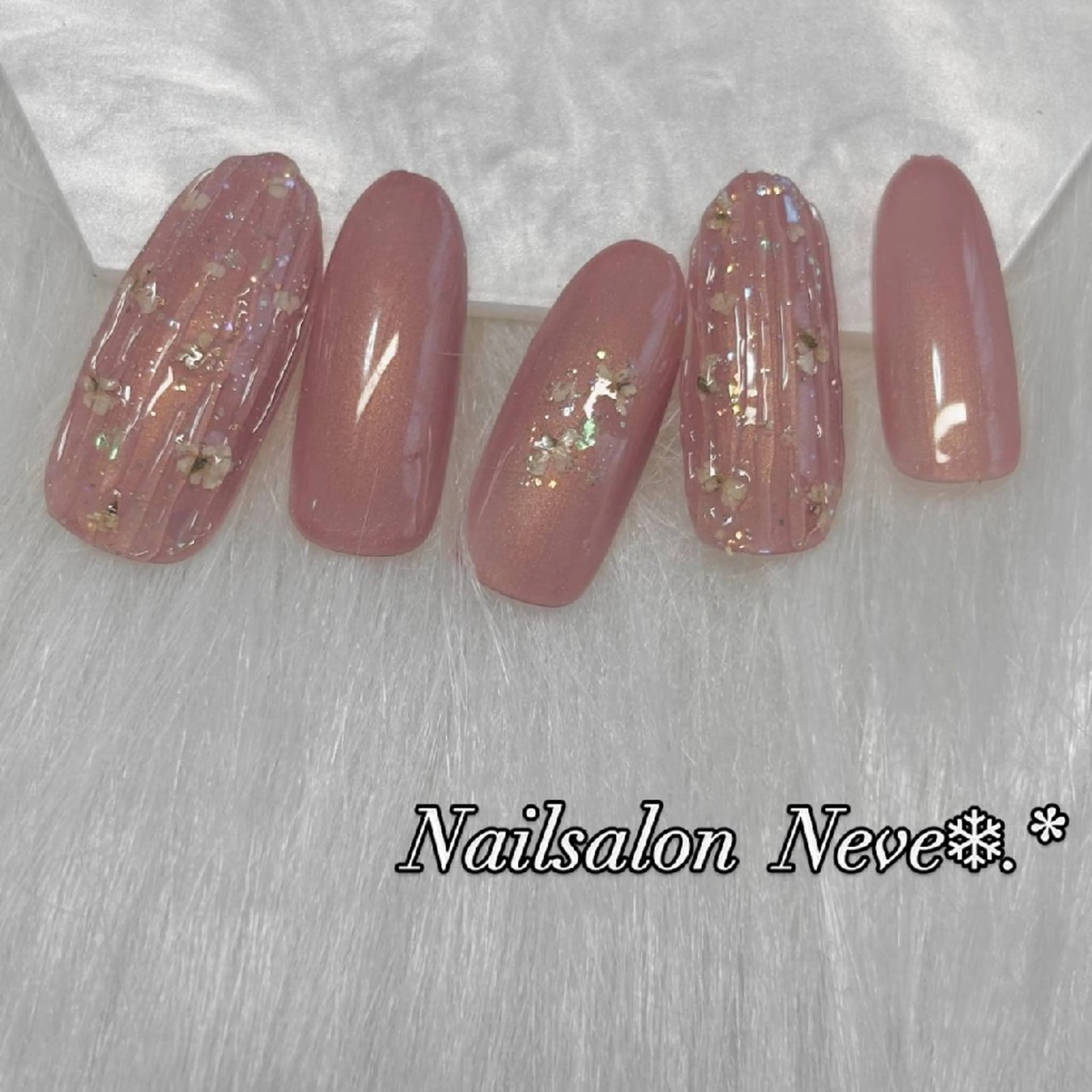 ネイル ハンドネイル Nailsalon Neve❄︎.*のネイルデザイン