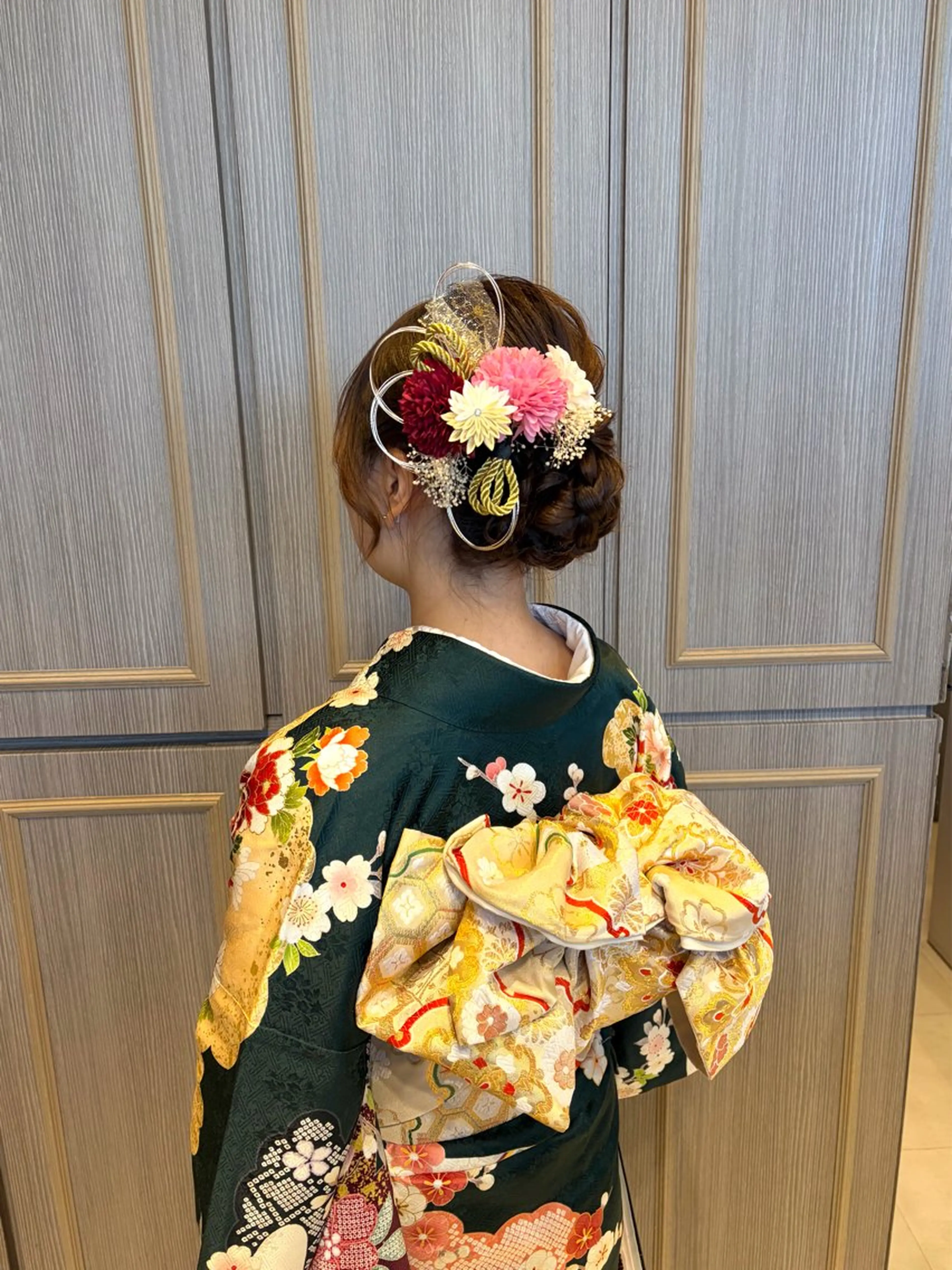 ヘアセットの写真