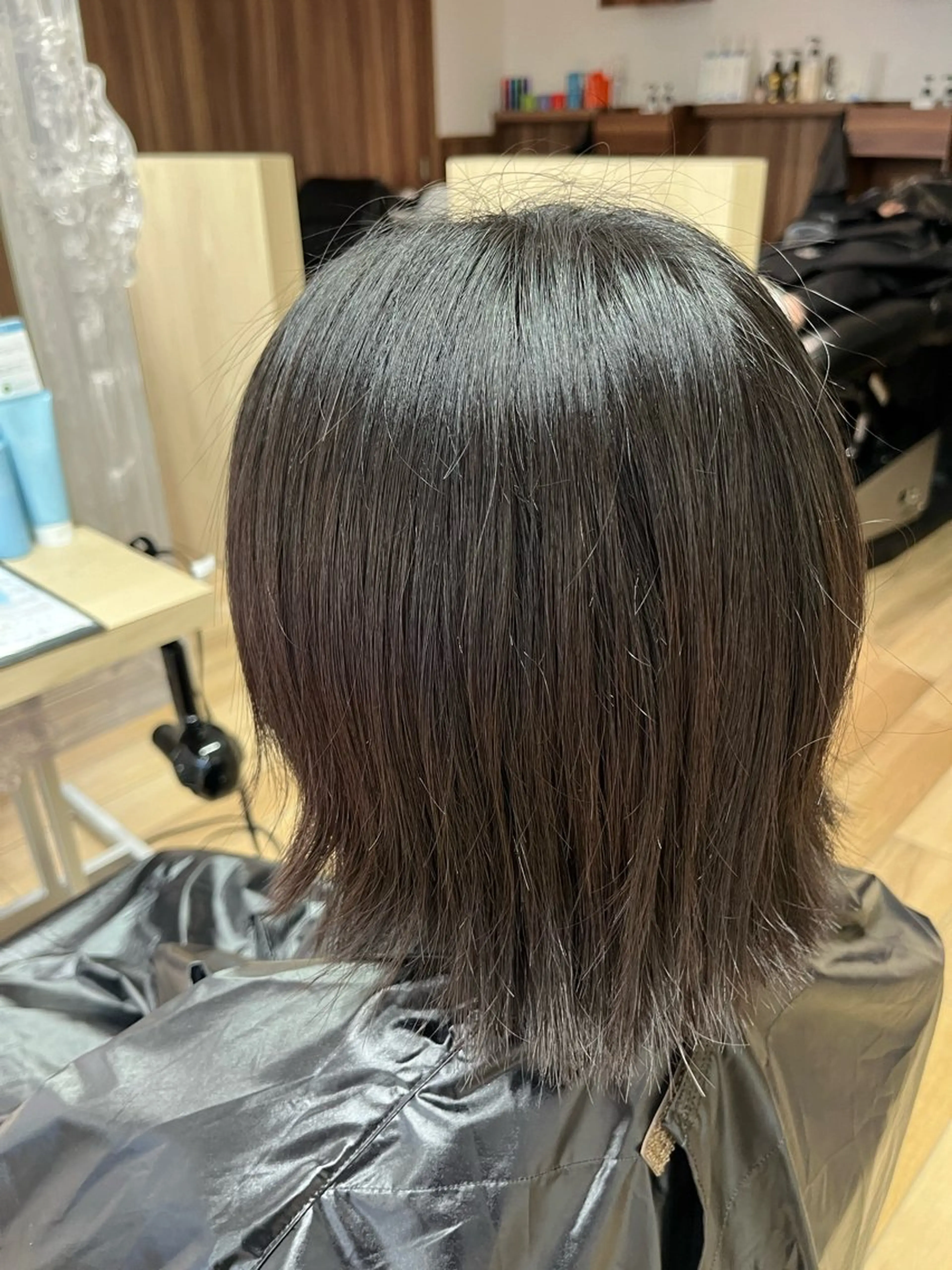 ミディアム カラー 稲垣 舜典のヘアスタイル
