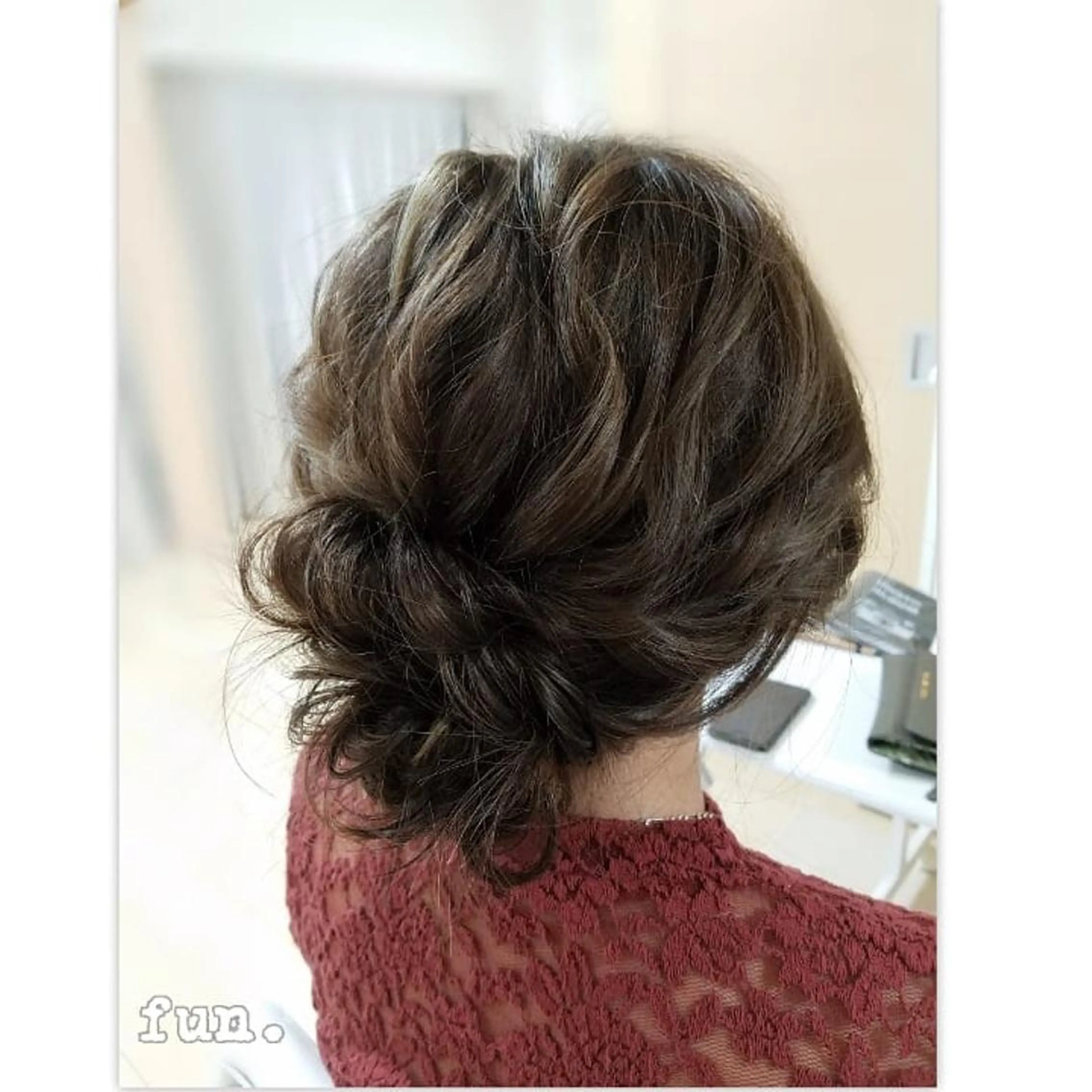 ミディアム ヘアアレンジ fun./ヘアセット /エクステ/着付のその他イメージ