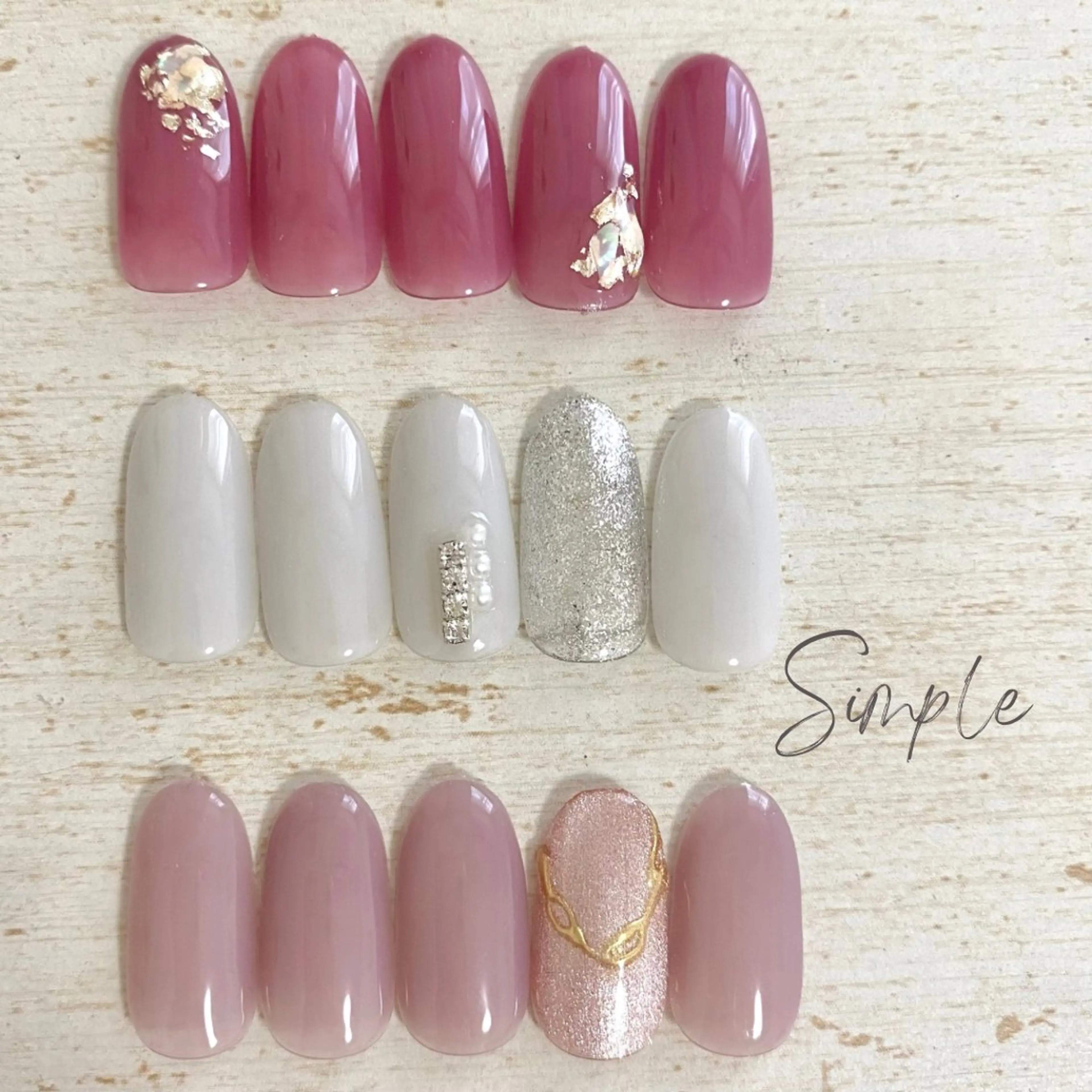 ネイル シンプルネイル Aoi💅🏻 表参道のネイルデザイン