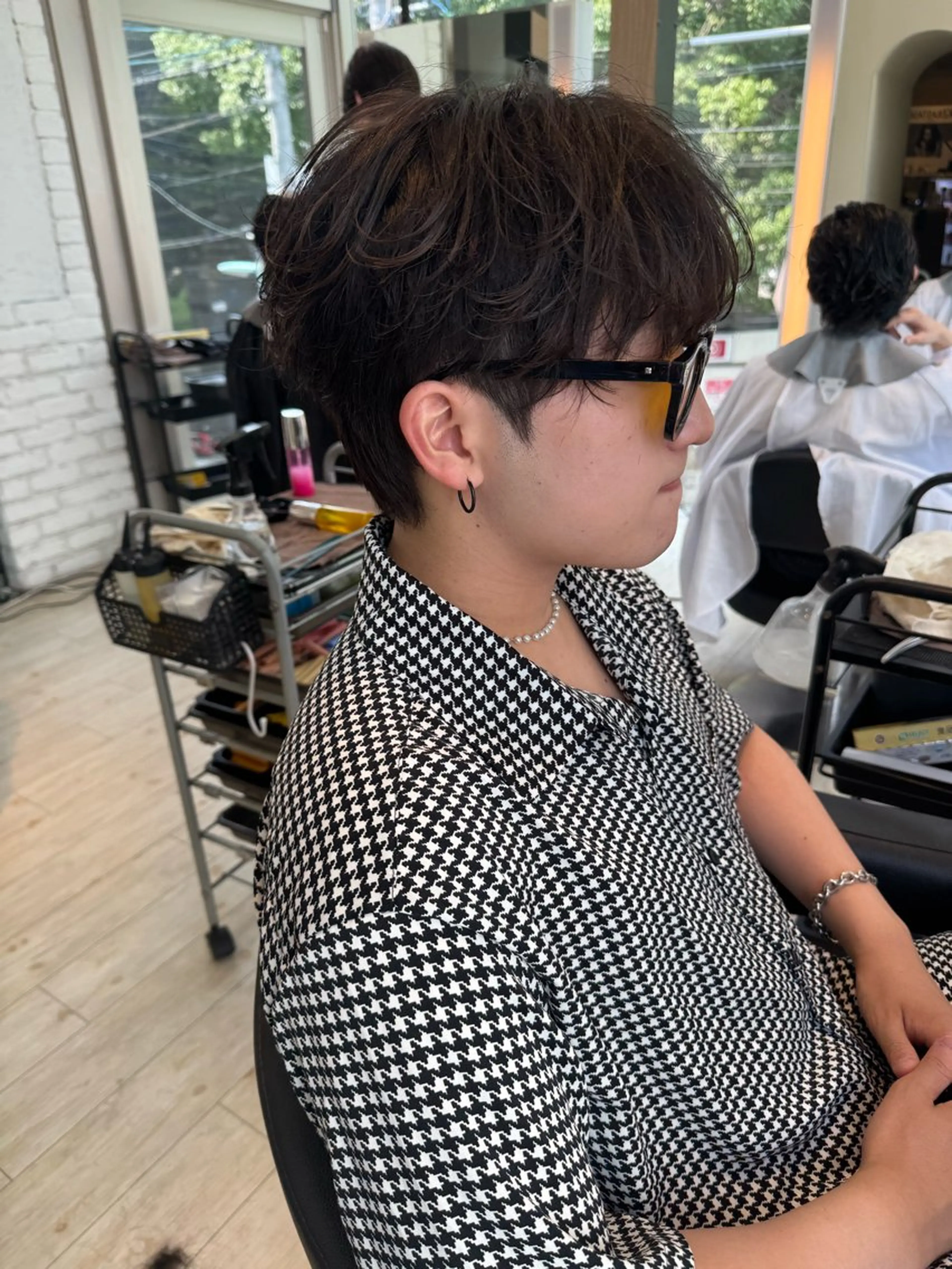 パーマ メンズ カット カット/メンズ パーマ/夢翔のヘアスタイル