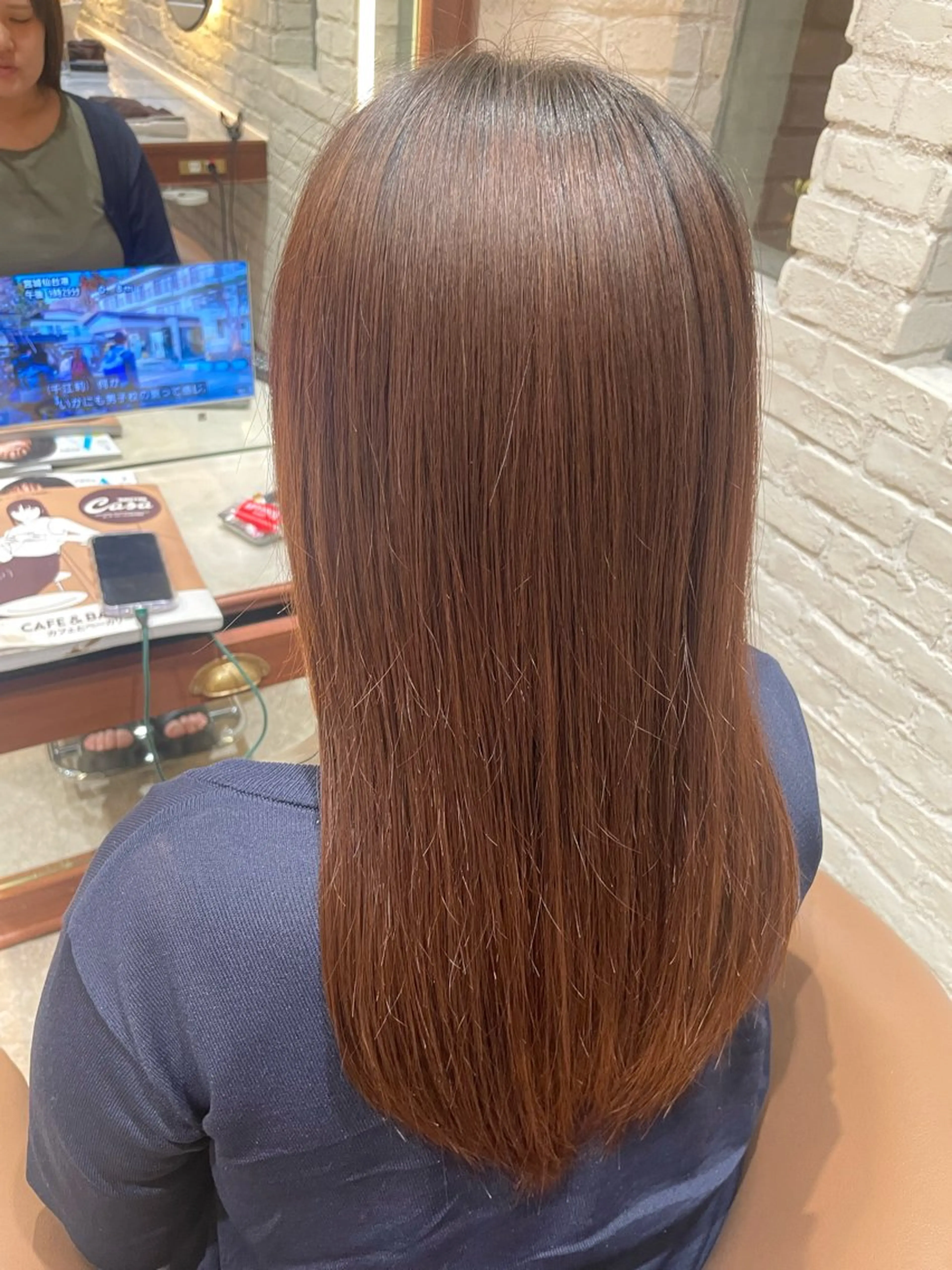 ロング cloe中目黒店所属・Cloe中目黒店 さなのヘアスタイル