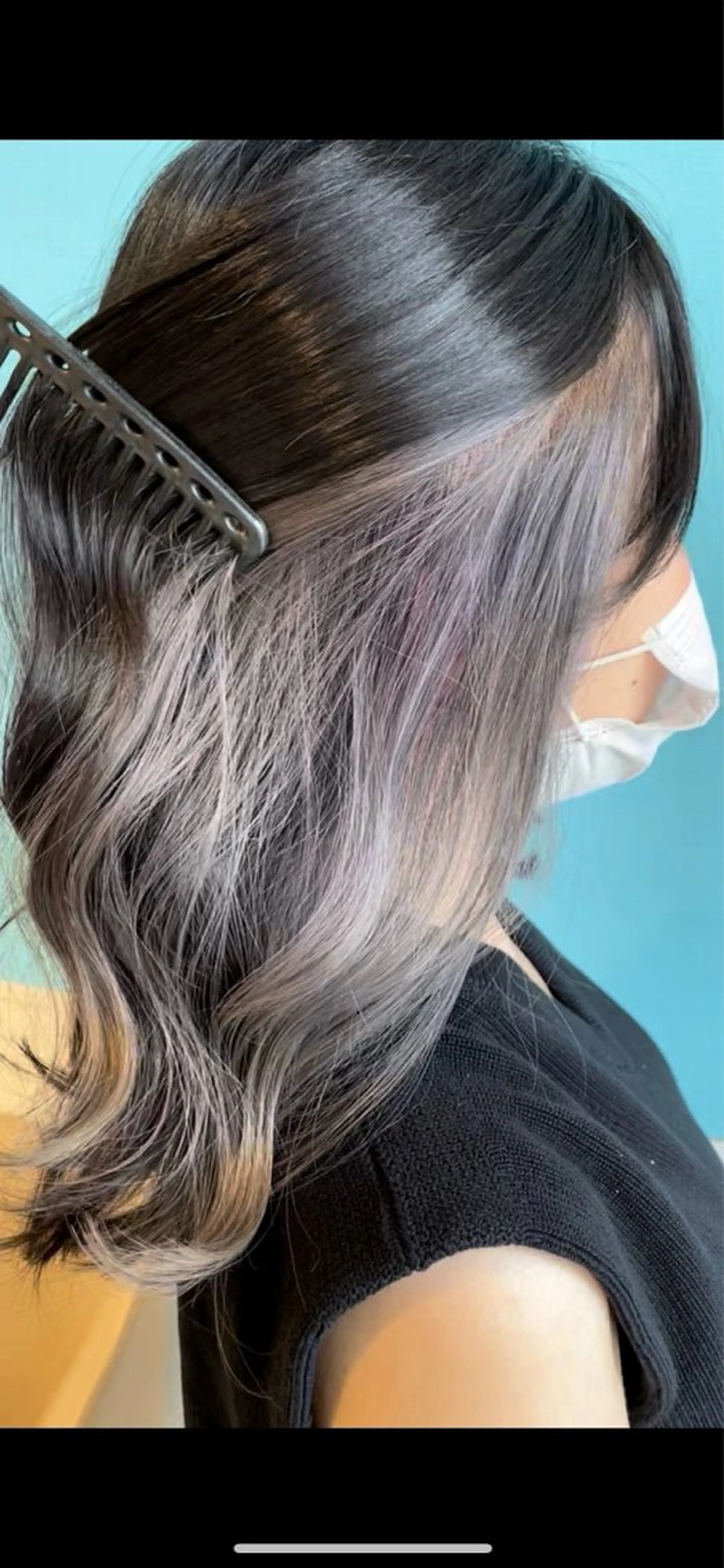 ロング カット ヘアカラー トリートメント 日置 大智のヘアスタイル