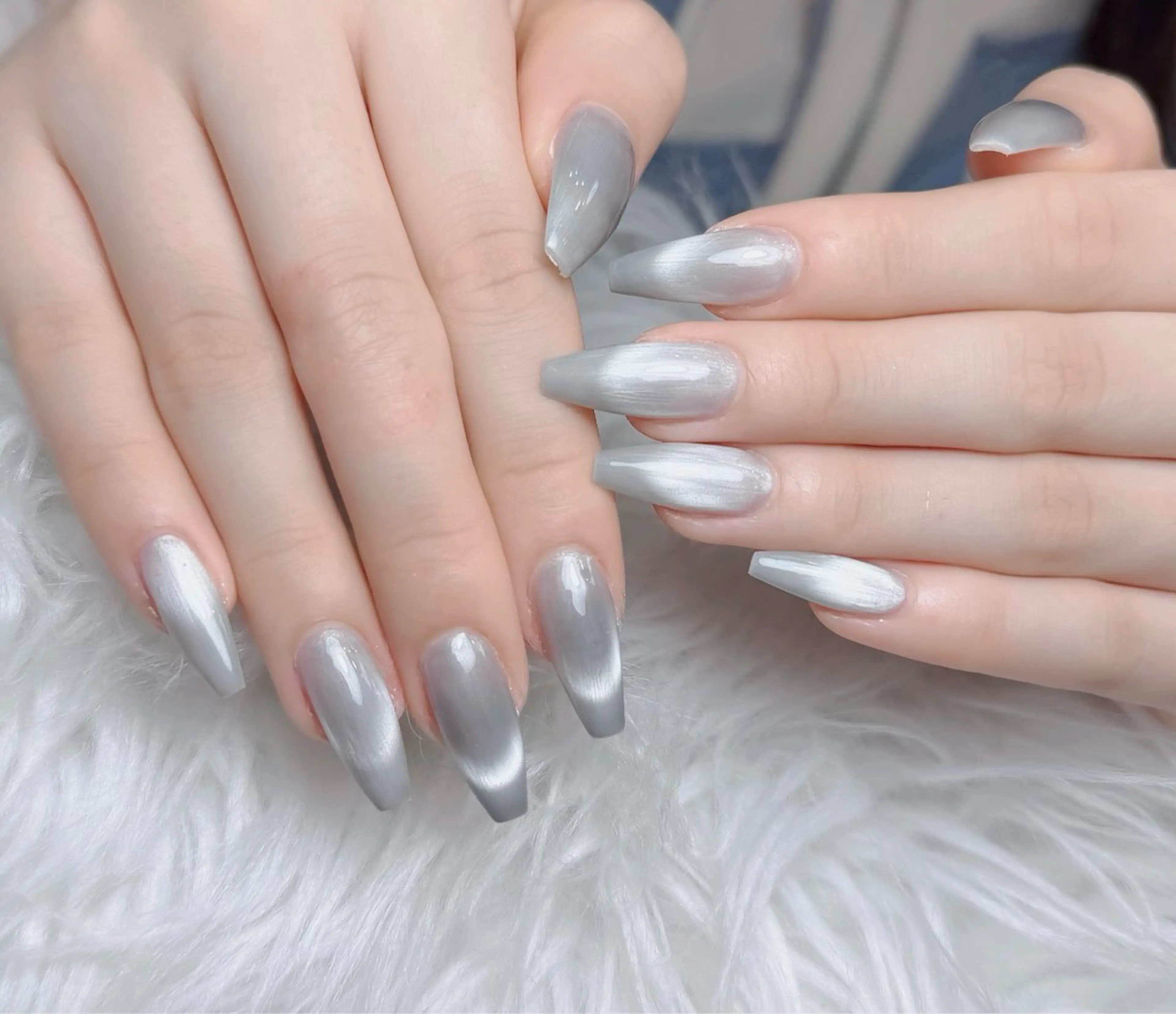 ネイル アートネイル 韓国ネイル 持ち込み ワンホンネイル ハンドネイル Lenie Nail Salonのネイルデザイン