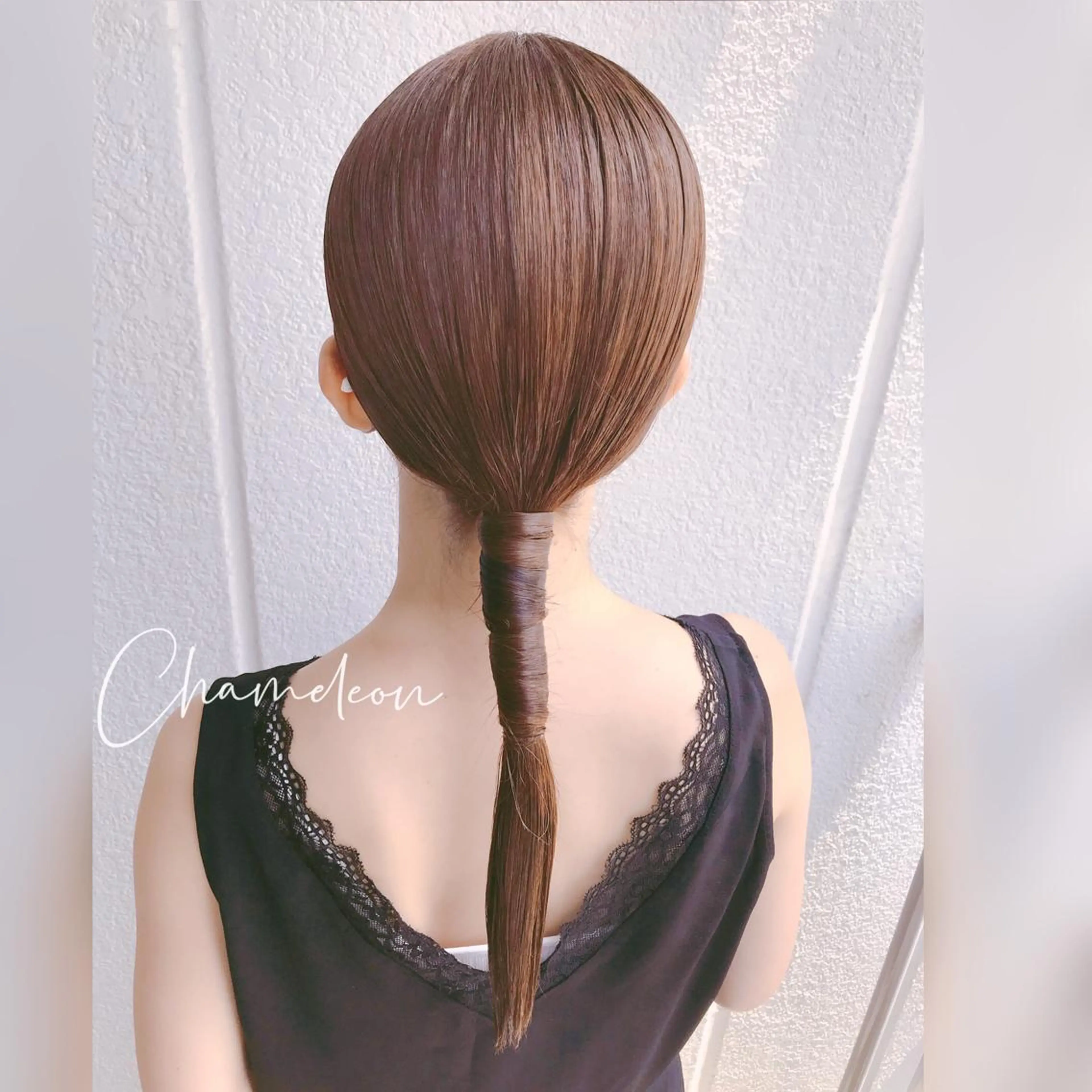 セミロング 《カメレオン》 西田美輝のヘアスタイル