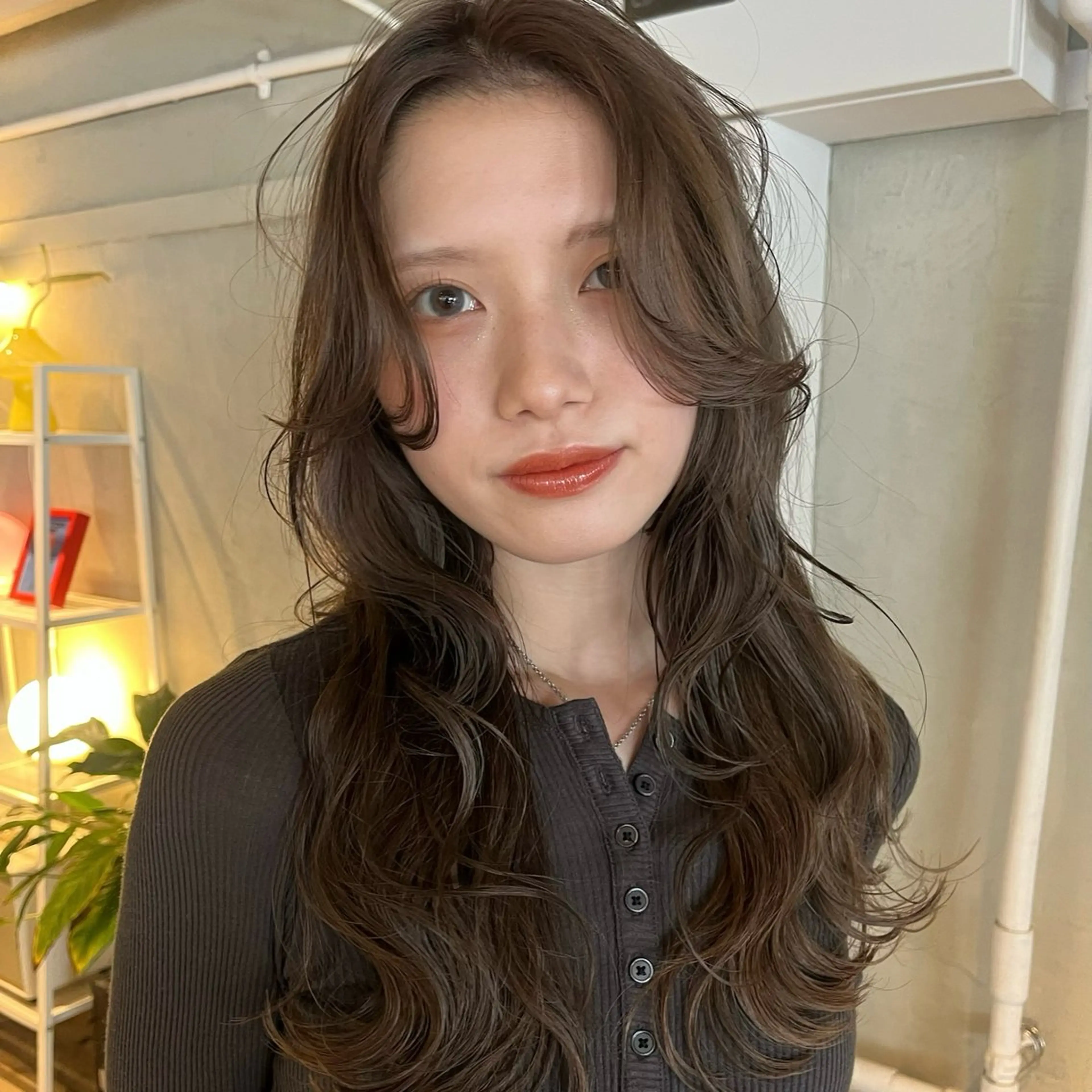 ロング カラー ヘアカラー トリートメント ボブハイトーン🦖 デザインMAMIのヘアスタイル