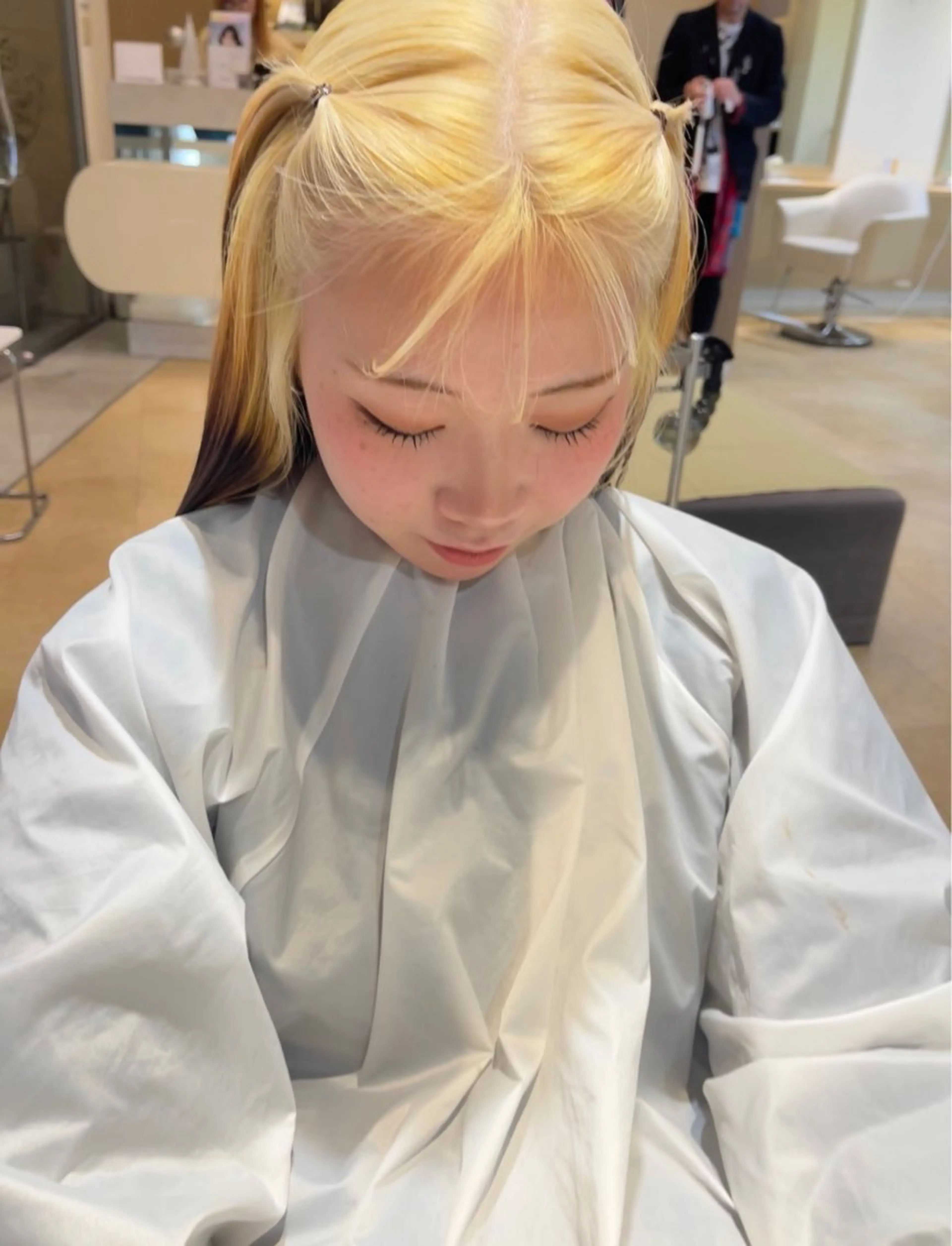 🌸期間限定価格🌸ブリーチ×カラー🫧⚠️詳細を必ずご確認ください🎶の写真