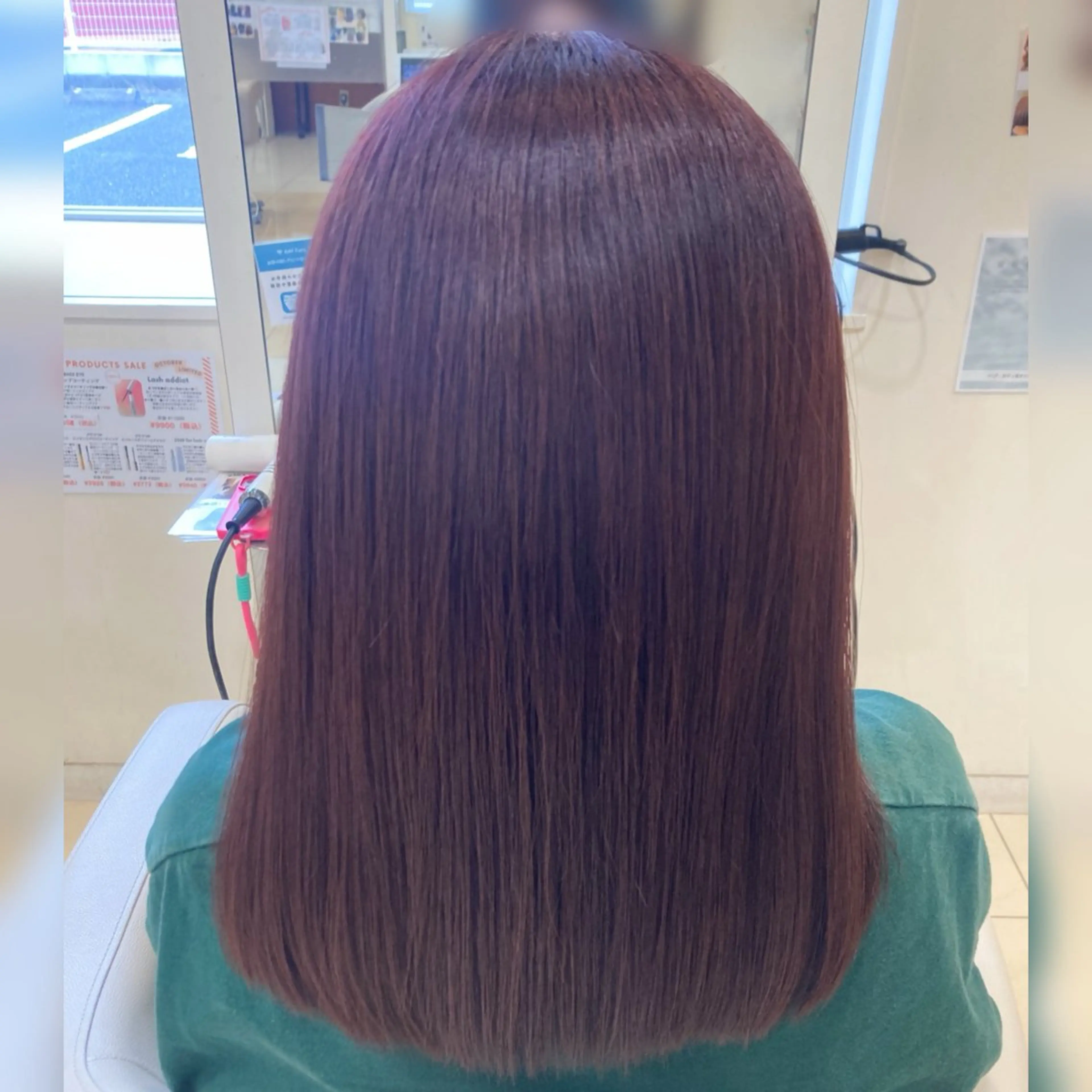 ロング カラー ブラウンカラー 透明感カラー ピンクカラー ピンクブラウン レッドカラー Lita浜線店 太田 瑠花のヘアスタイル
