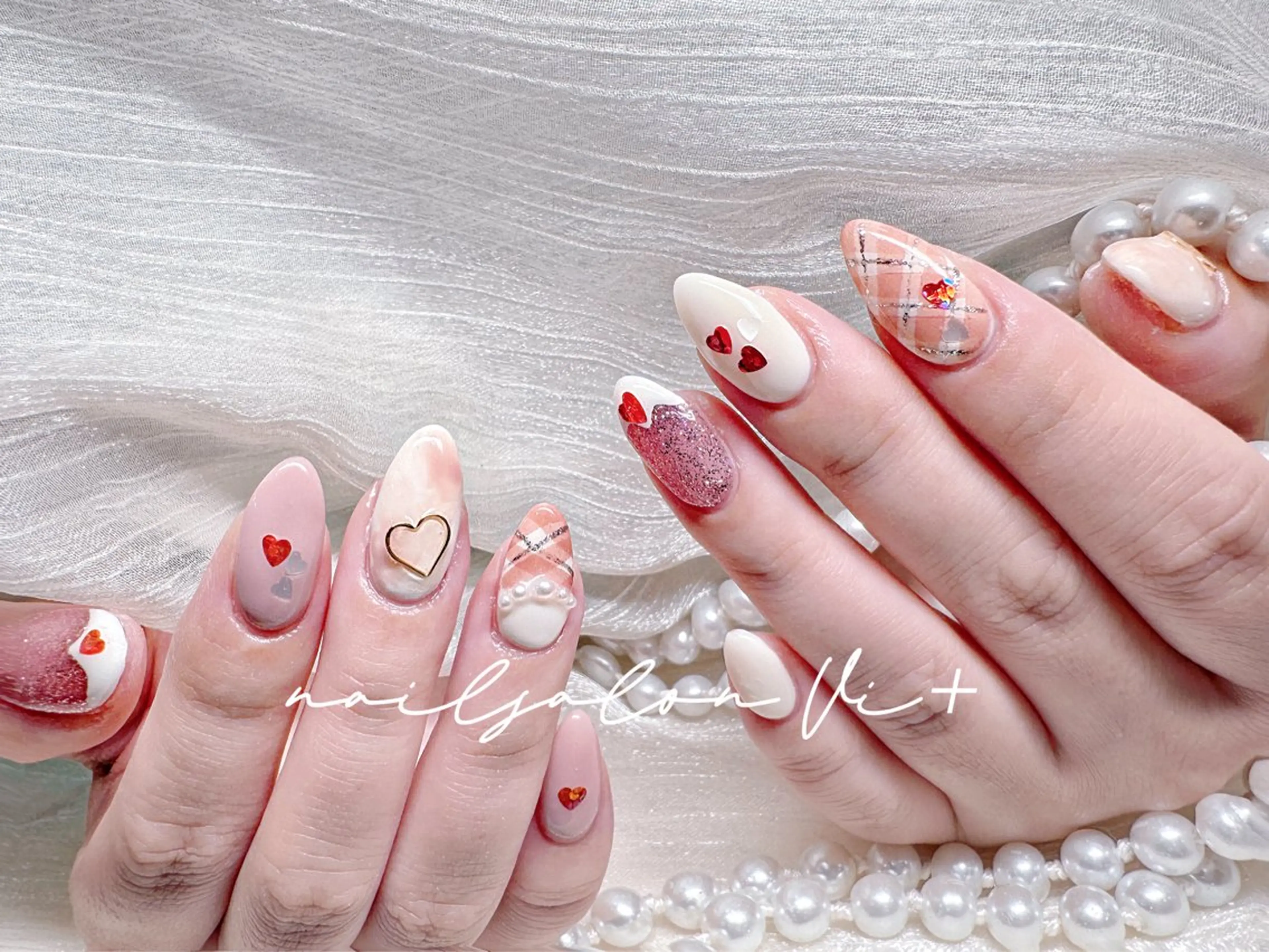 ネイル ハンドネイル ✨Nailsalon Vi+✨のネイルデザイン