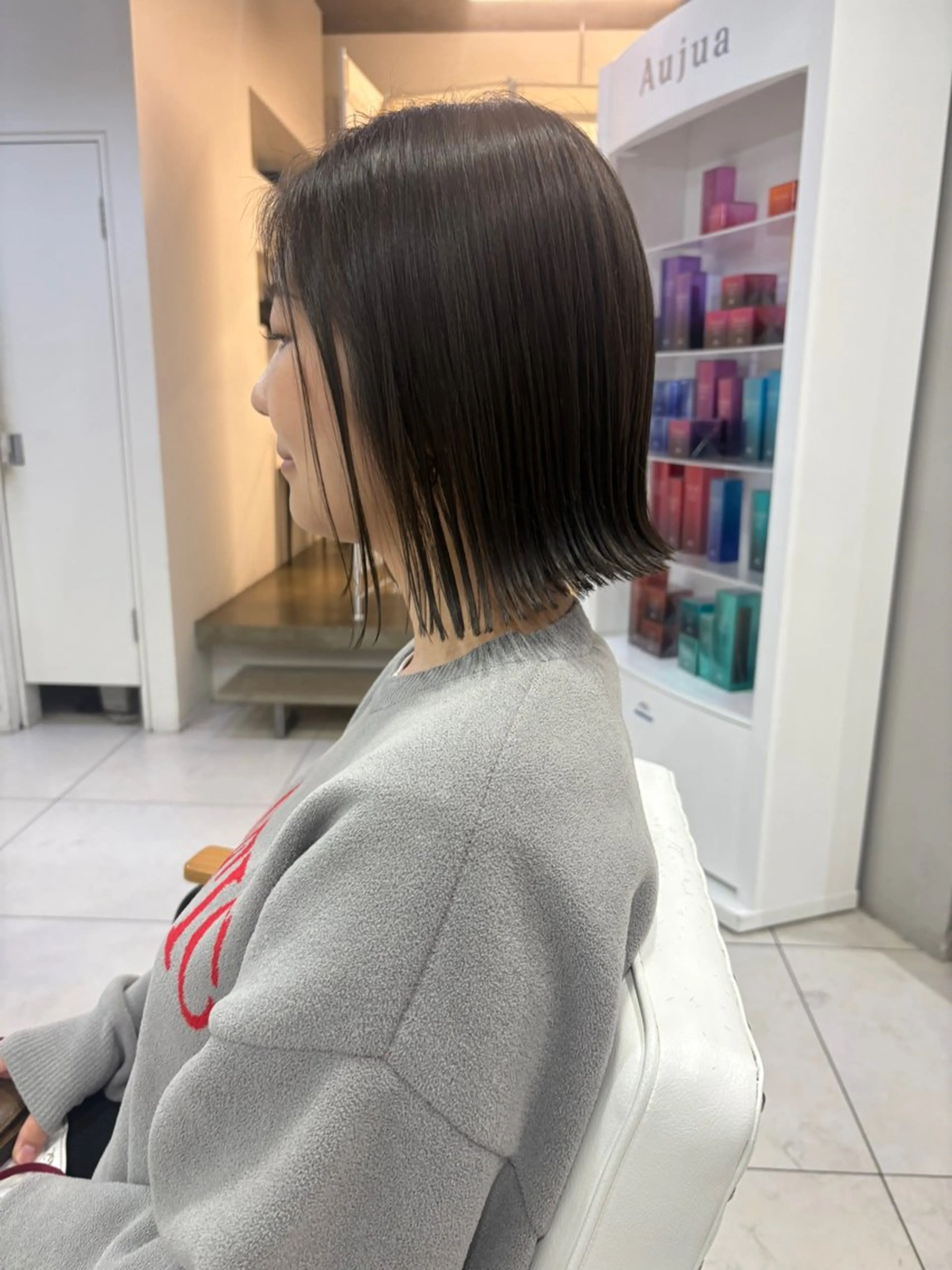 ショート シンヤ/梅田/茶屋町 髪質改善のヘアスタイル