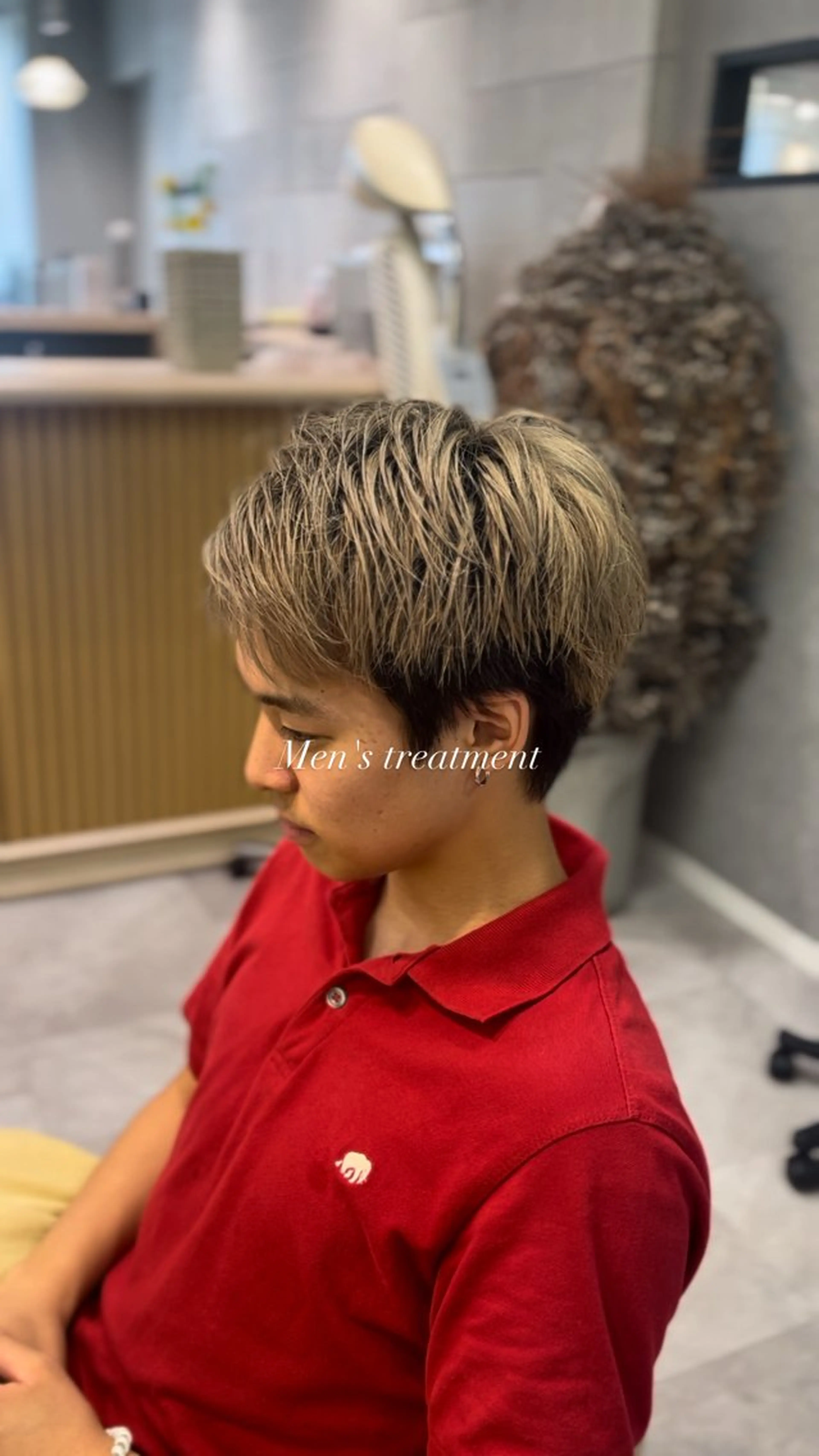 メンズ トリートメント モデル様募集中 🎀🫧HARUNAのヘアスタイル