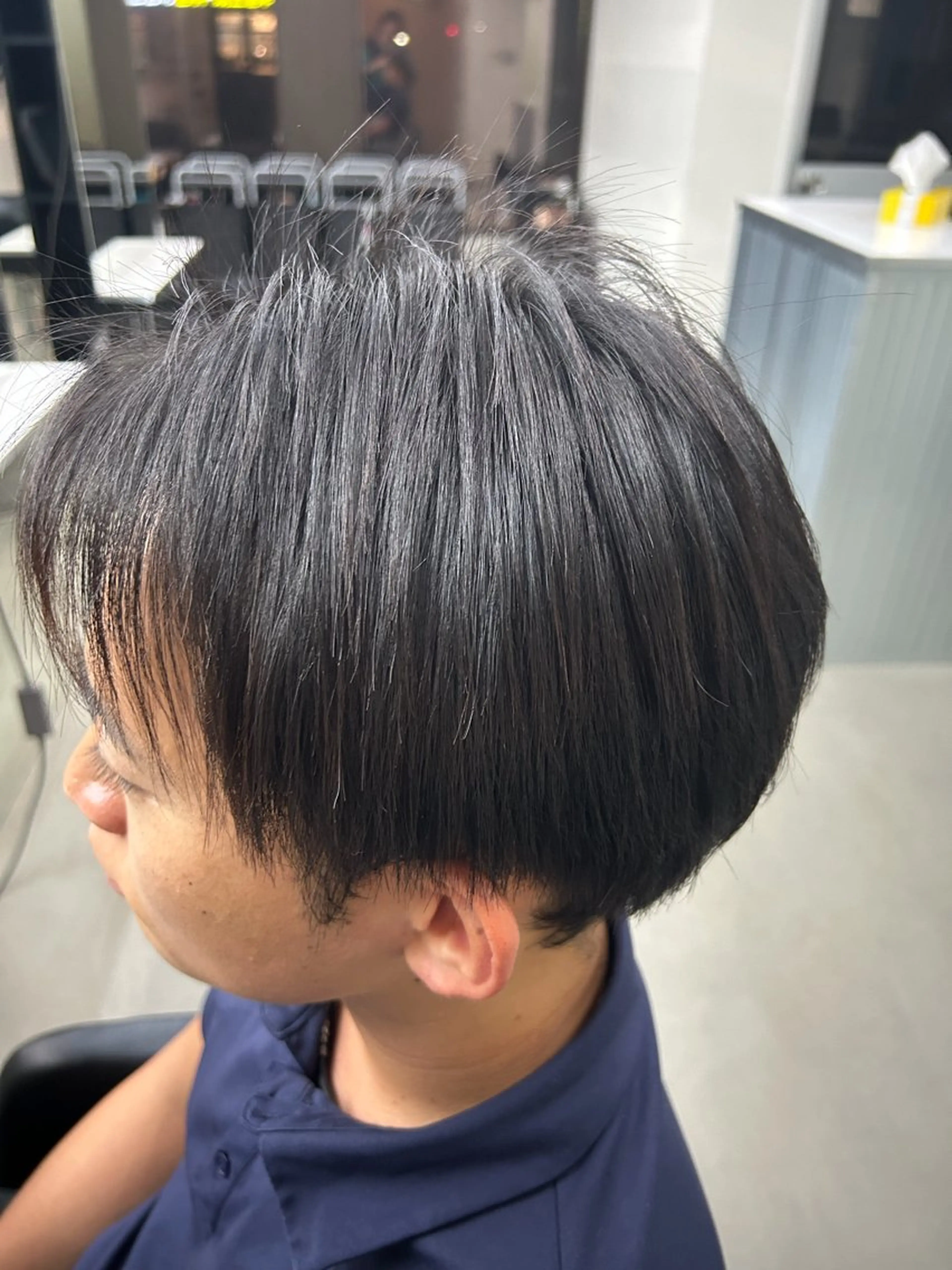 メンズ 渋谷／ブリーチ／ カラーモデル／はるとのヘアスタイル