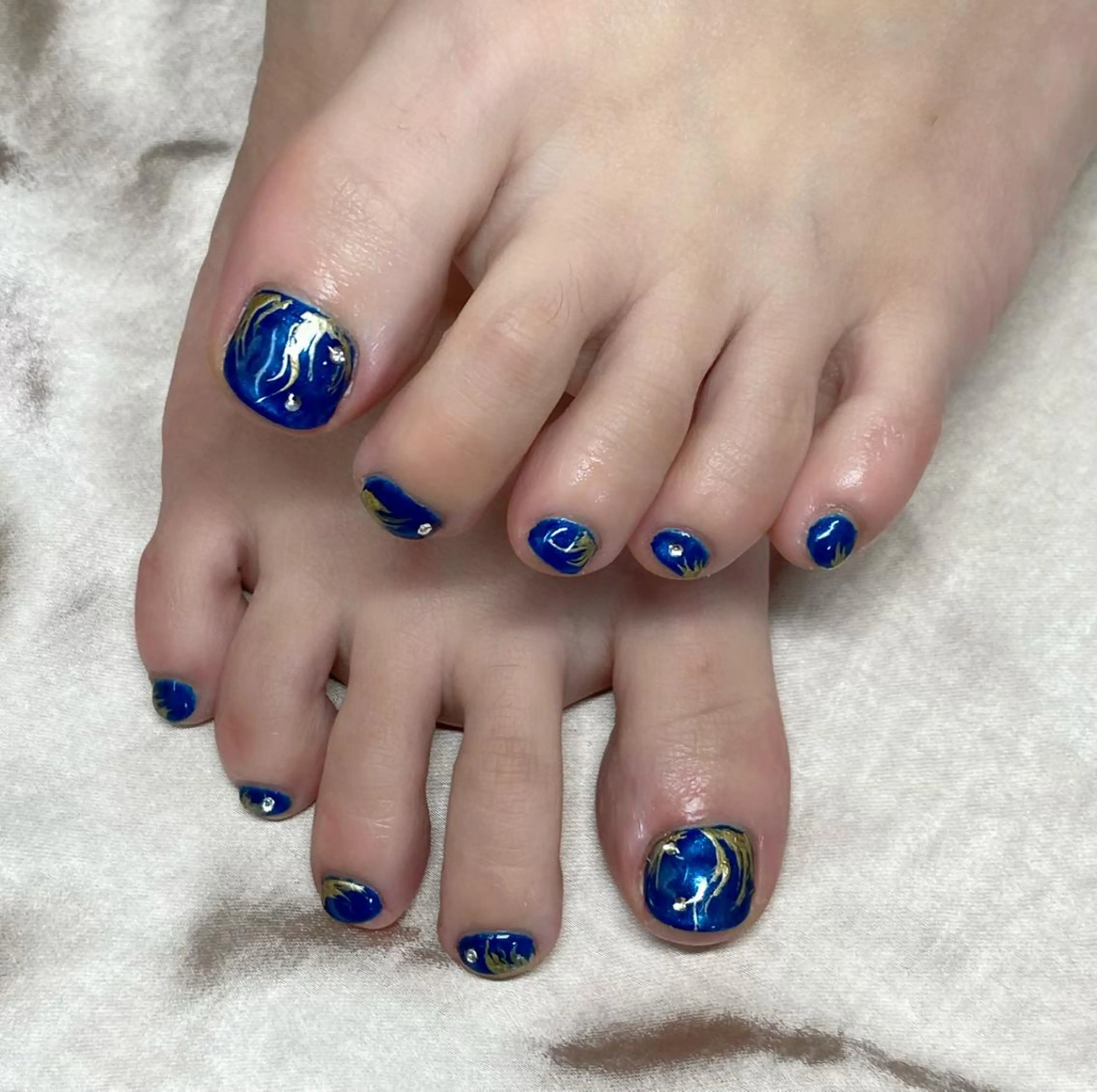 ネイル フットネイル ゆぴねいる所属・ゆぴねいる yupinailのネイルデザイン