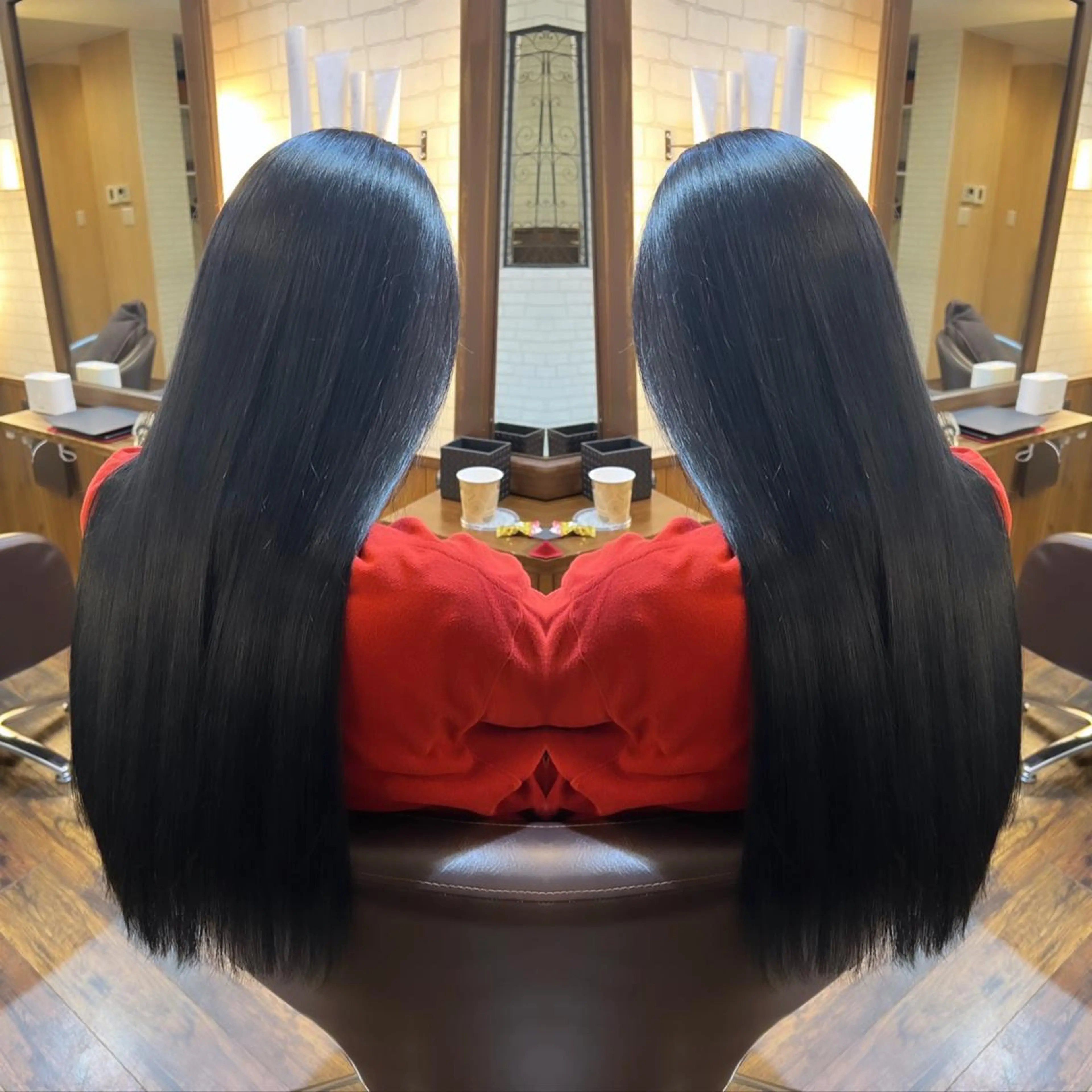 ロング カラー アクアカラー 髪質改善 トリートメント ヘアカラー トリートメント 🫧髪質改善×艶髪 🫧根本泰成🫧のヘアスタイル