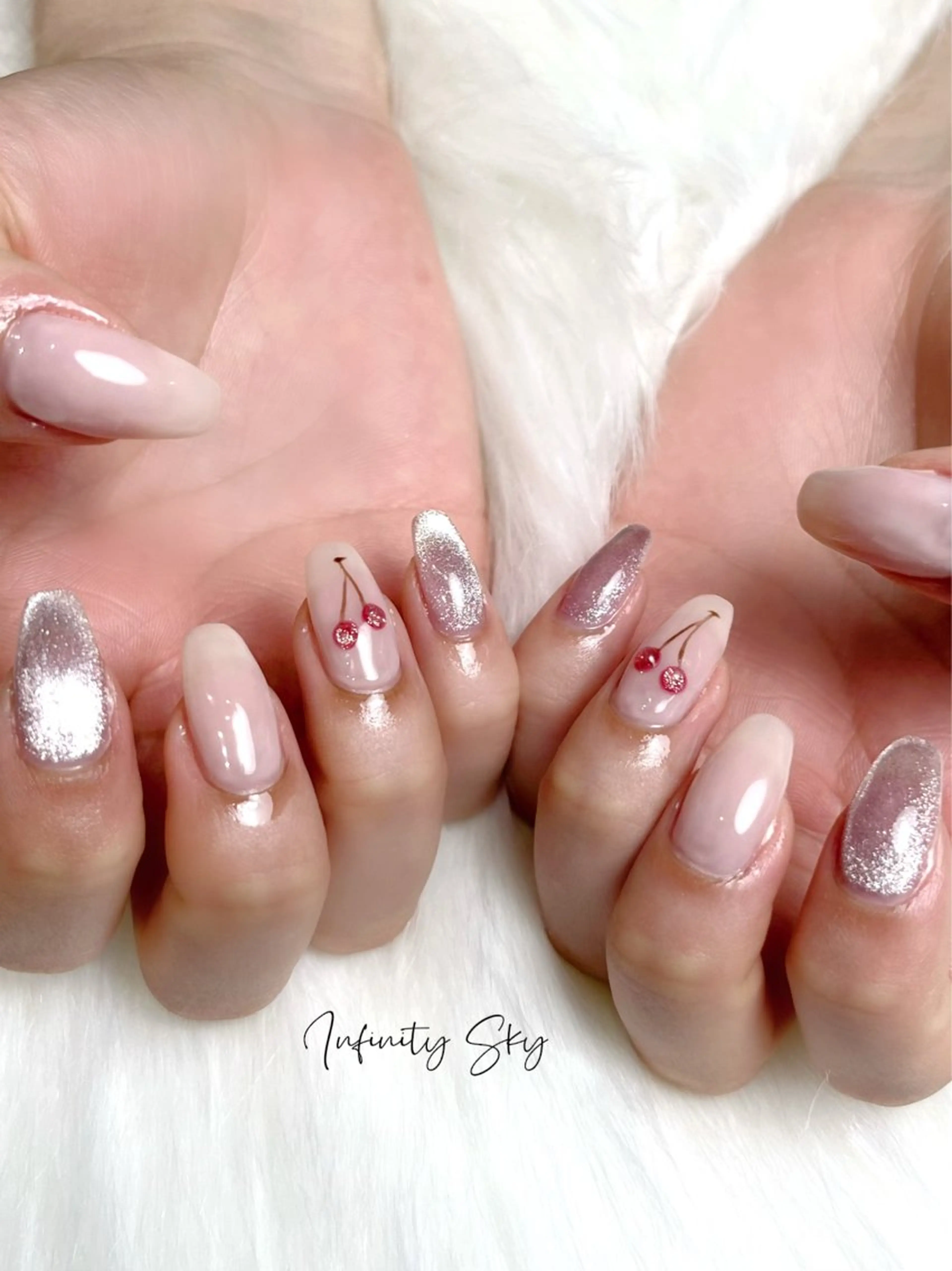 ネイル infinity skyのネイルデザイン