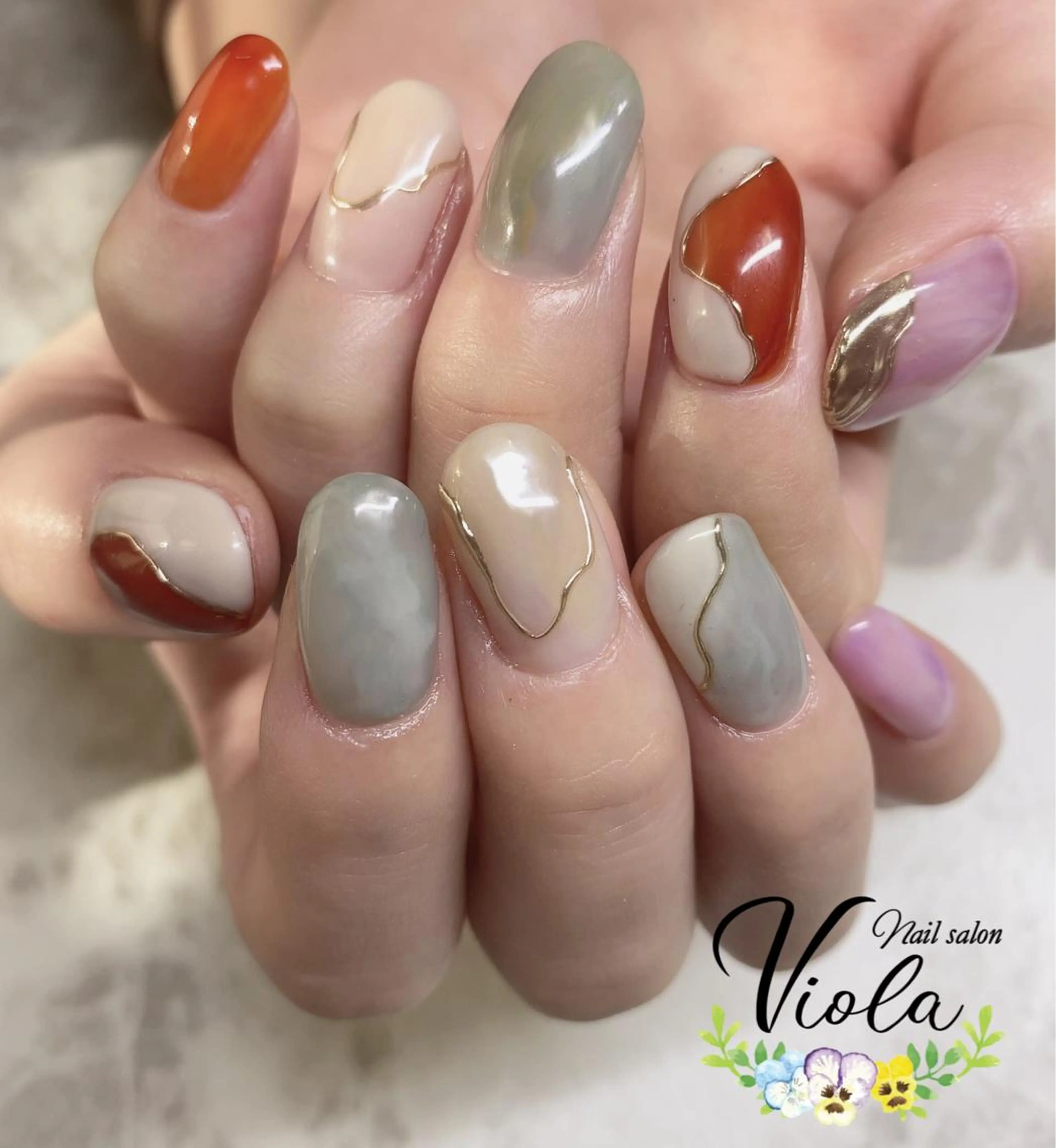 ネイル ハンドネイル Nailsalon Viola所属・ネイルサロン Violaのネイルデザイン