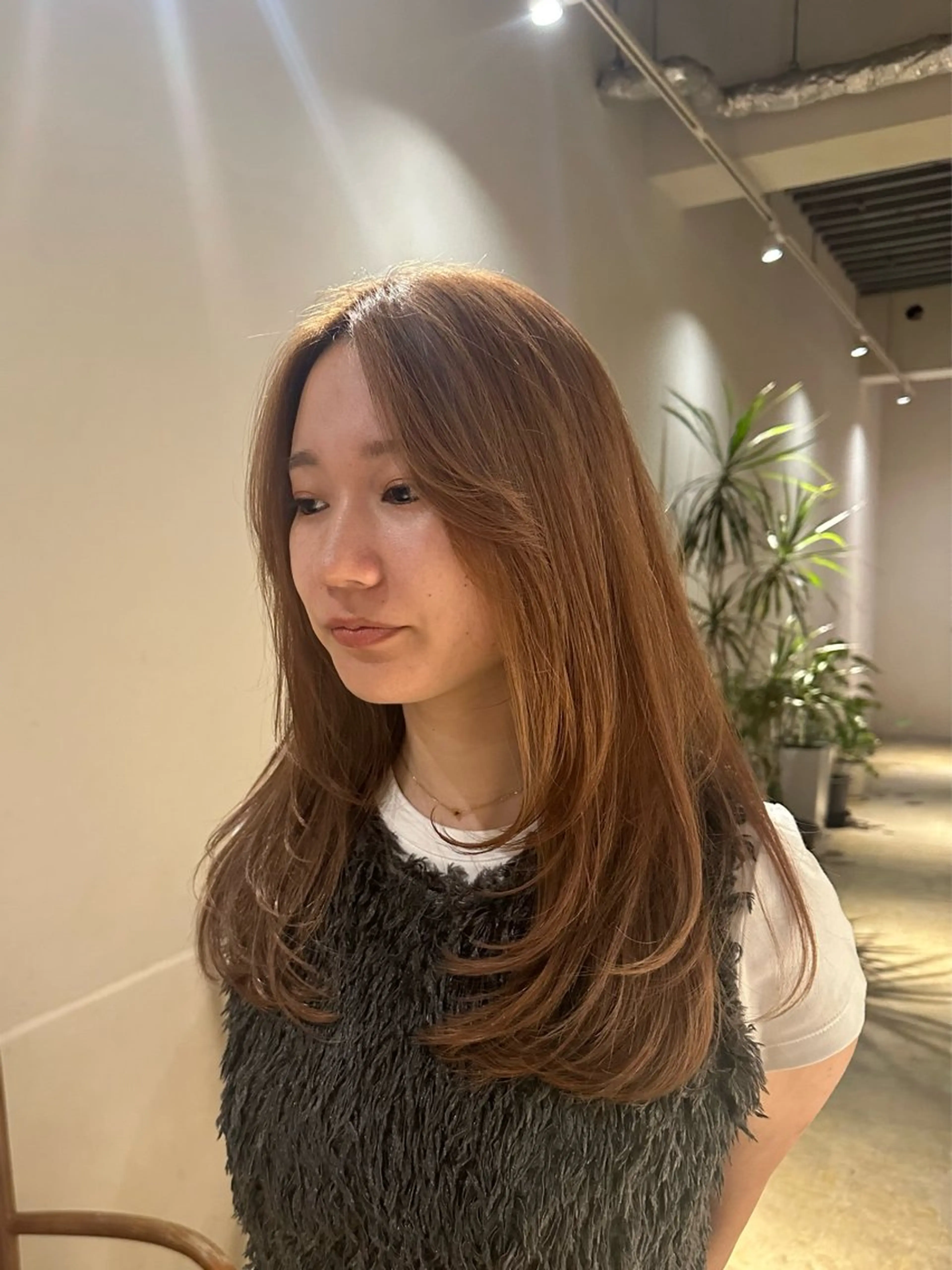 ミディアム 太田 渚遊のヘアスタイル