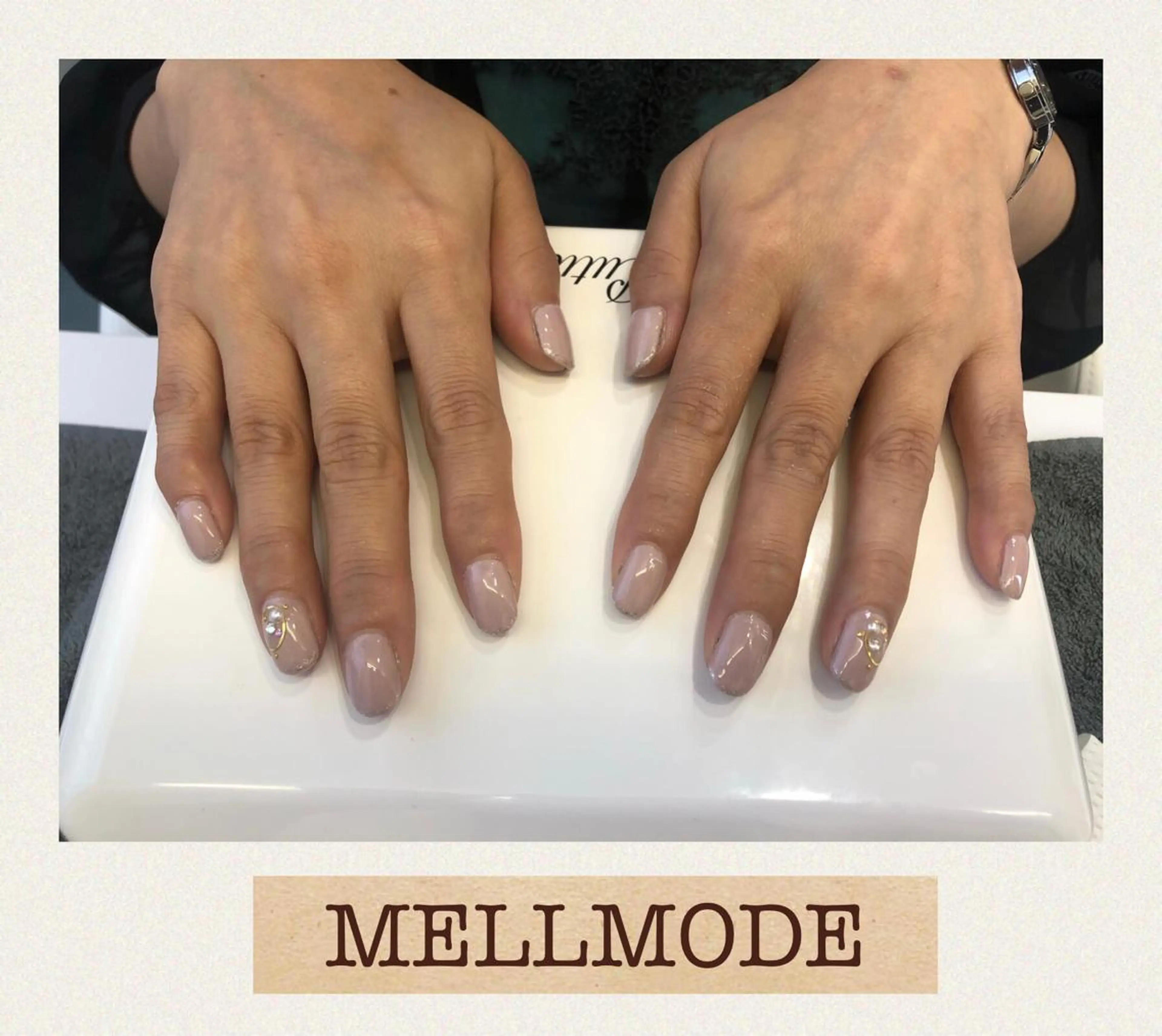 ネイル アートネイル ワンカラーネイル ハンドネイル MELLMODE所属・Nakano Kanaのネイルデザイン