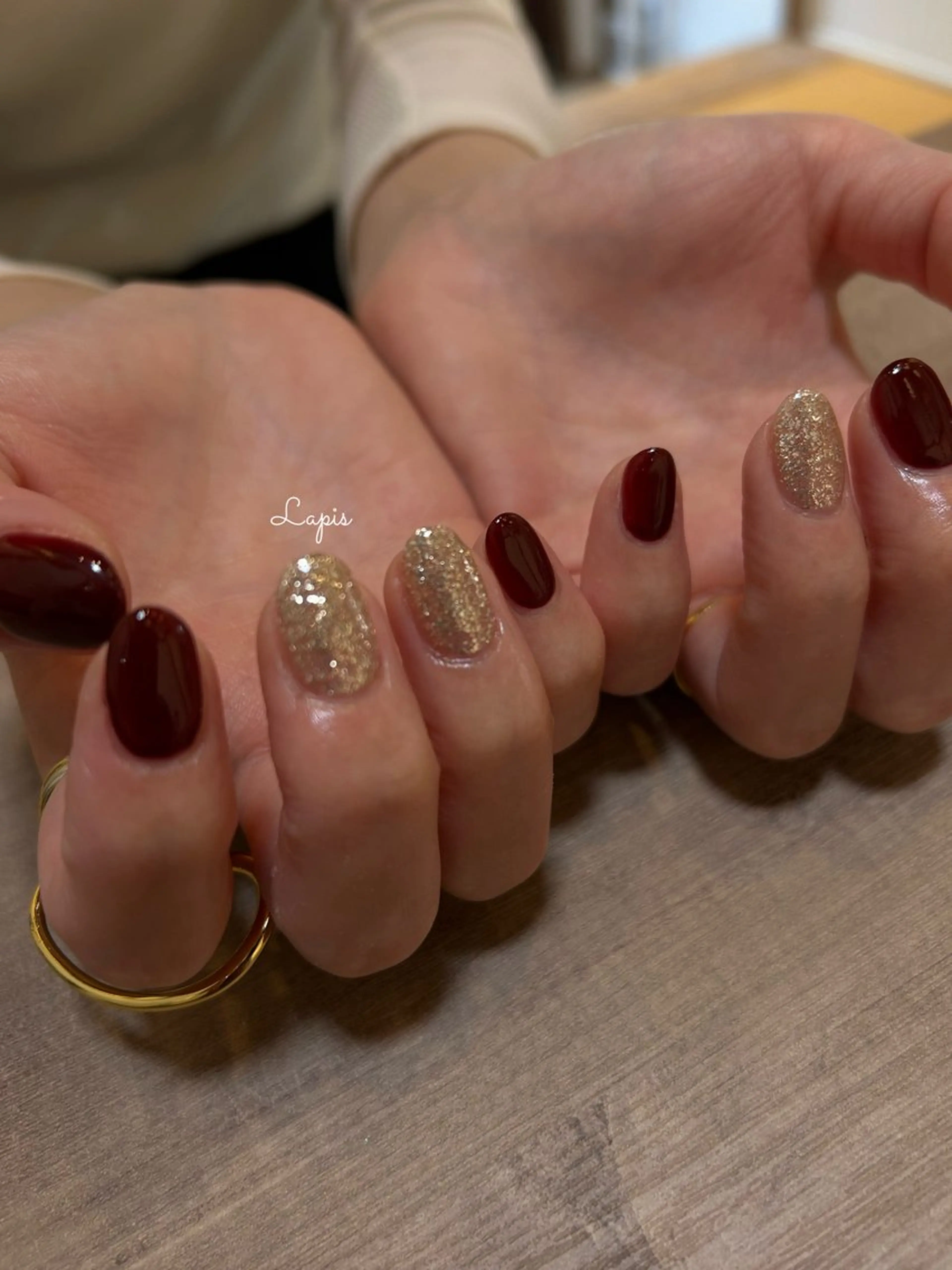 ネイル ハンドネイル Lapis *のネイルデザイン