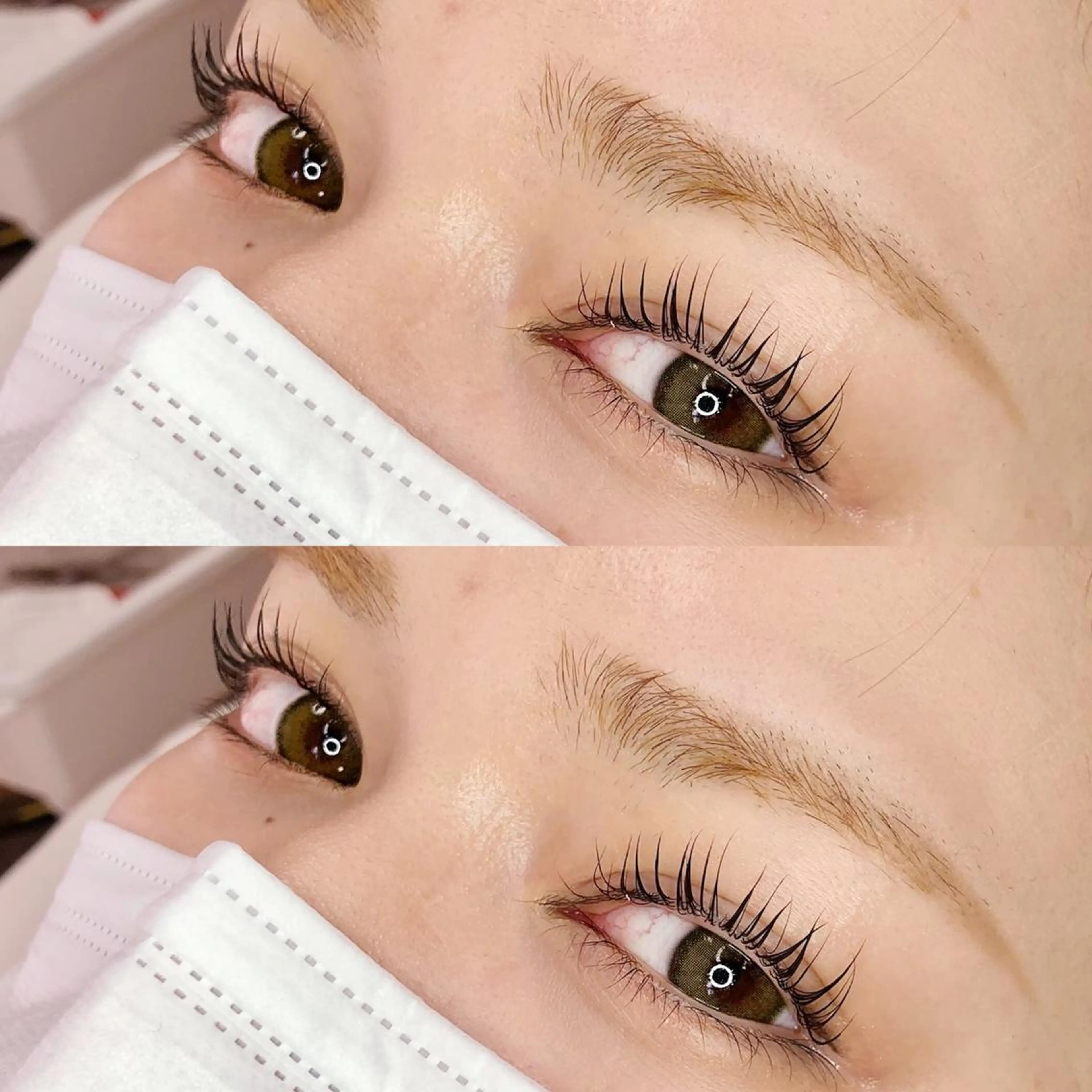 マツエク・マツパ パリジェンヌラッシュリフト マツパ パーフェクトウィンク ちぢいわみのりのマツエク・マツパデザイン