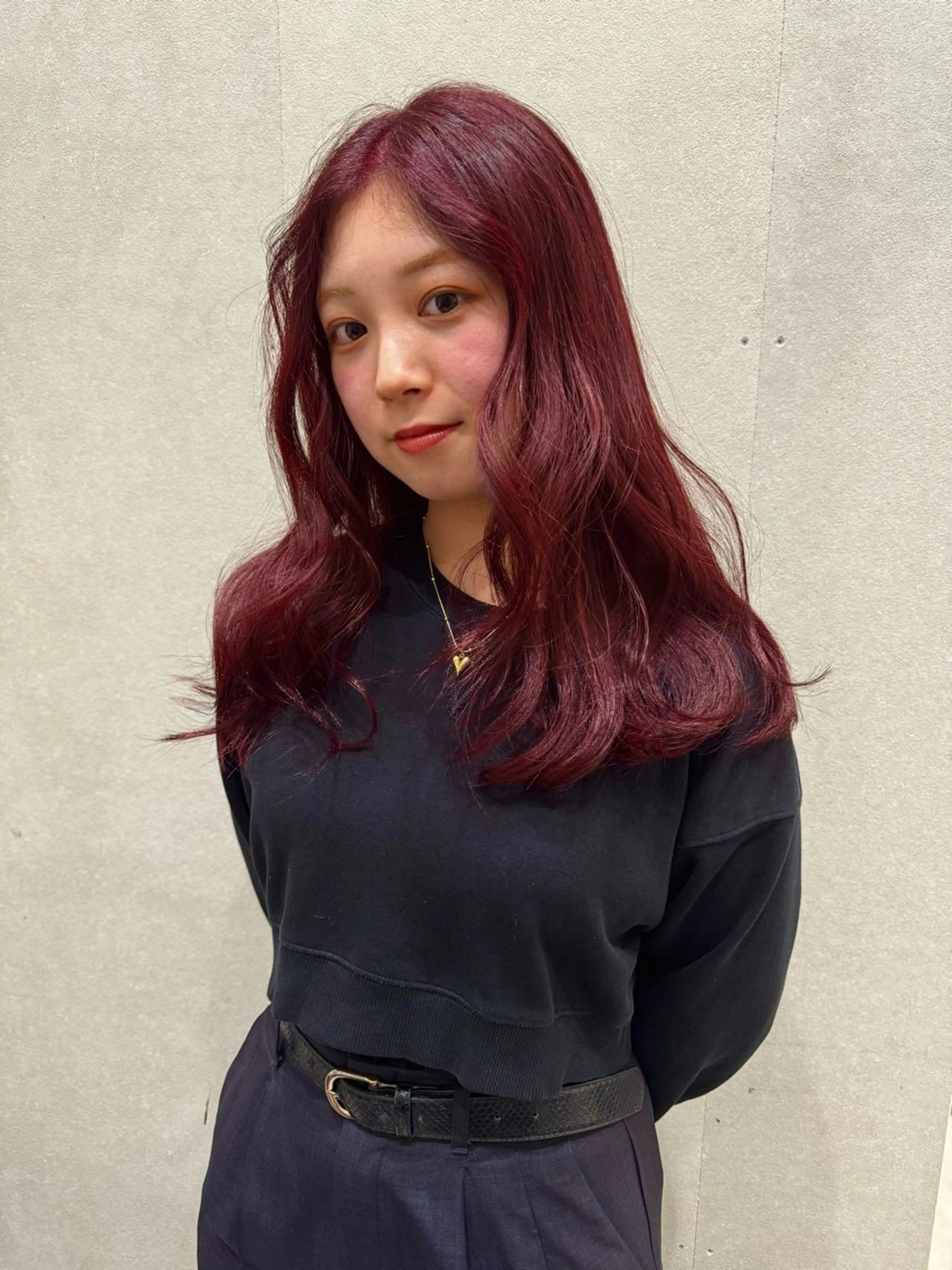 ミディアム カラー ブリーチ ブリーチなしカラー ヘアカラー トリートメント センスをお届けします 大谷将生INFPのヘアスタイル