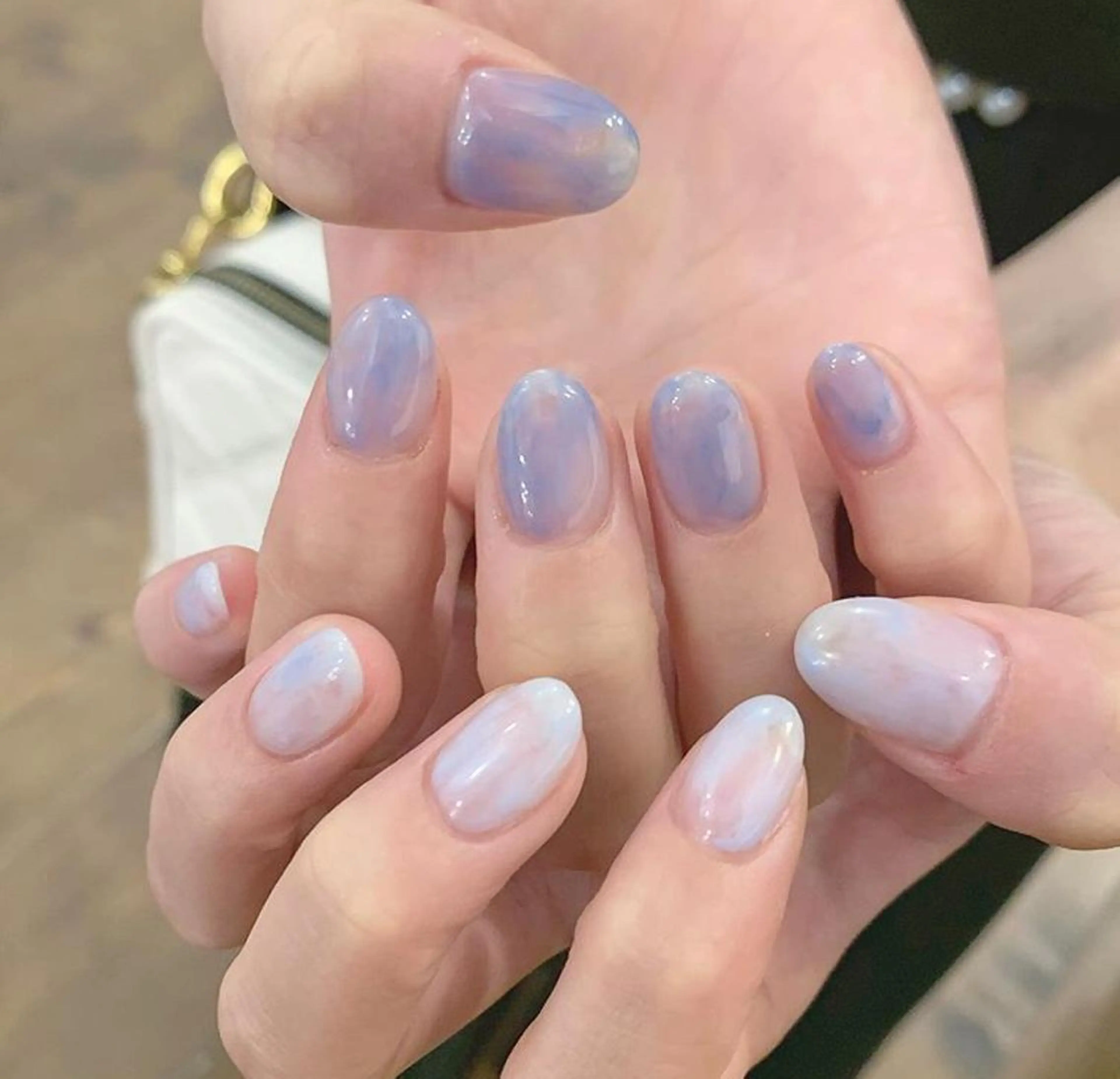 ネイル ミルフィーユ /Tomoeのネイルデザイン