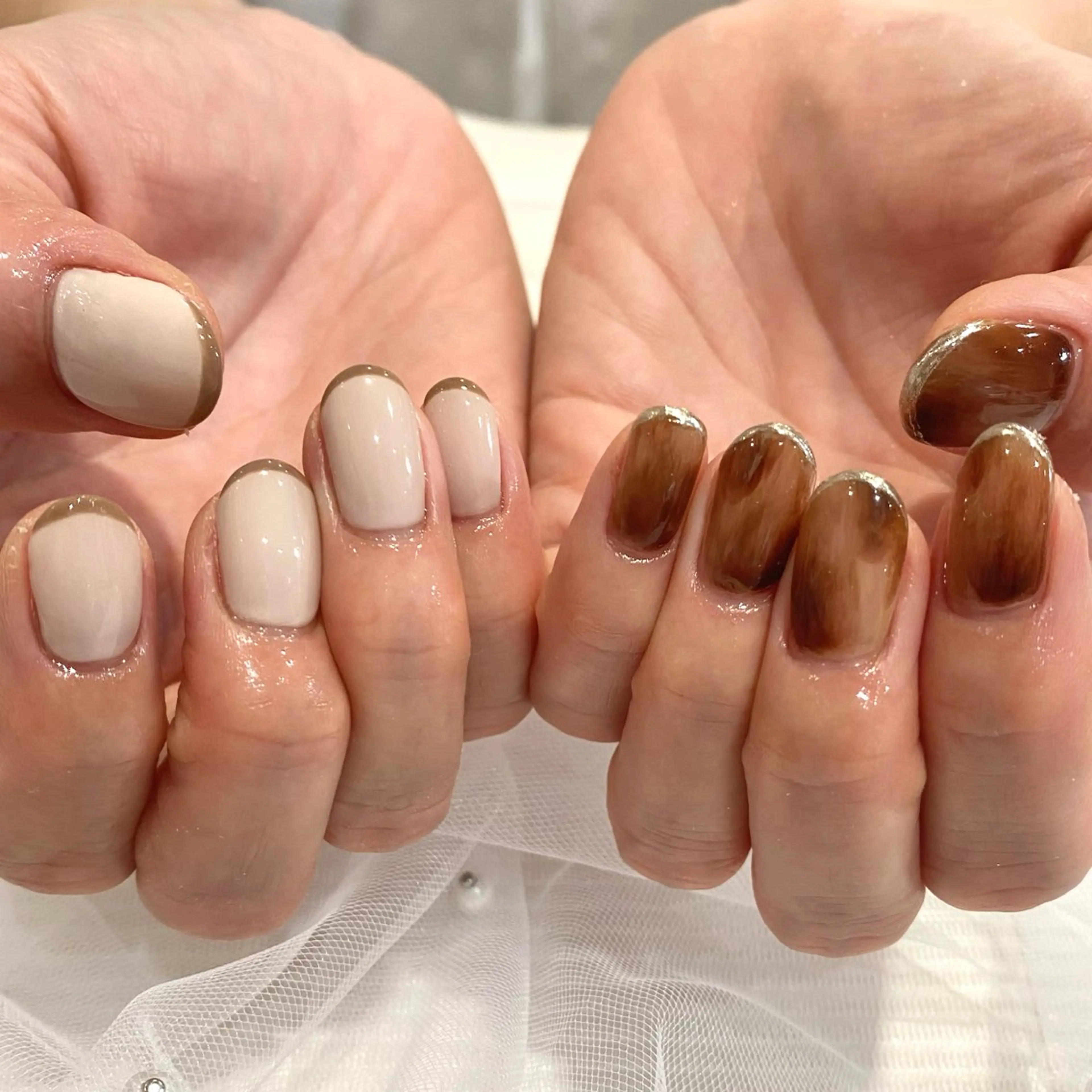 ネイル ハンドネイル 江原 楓果のネイルデザイン