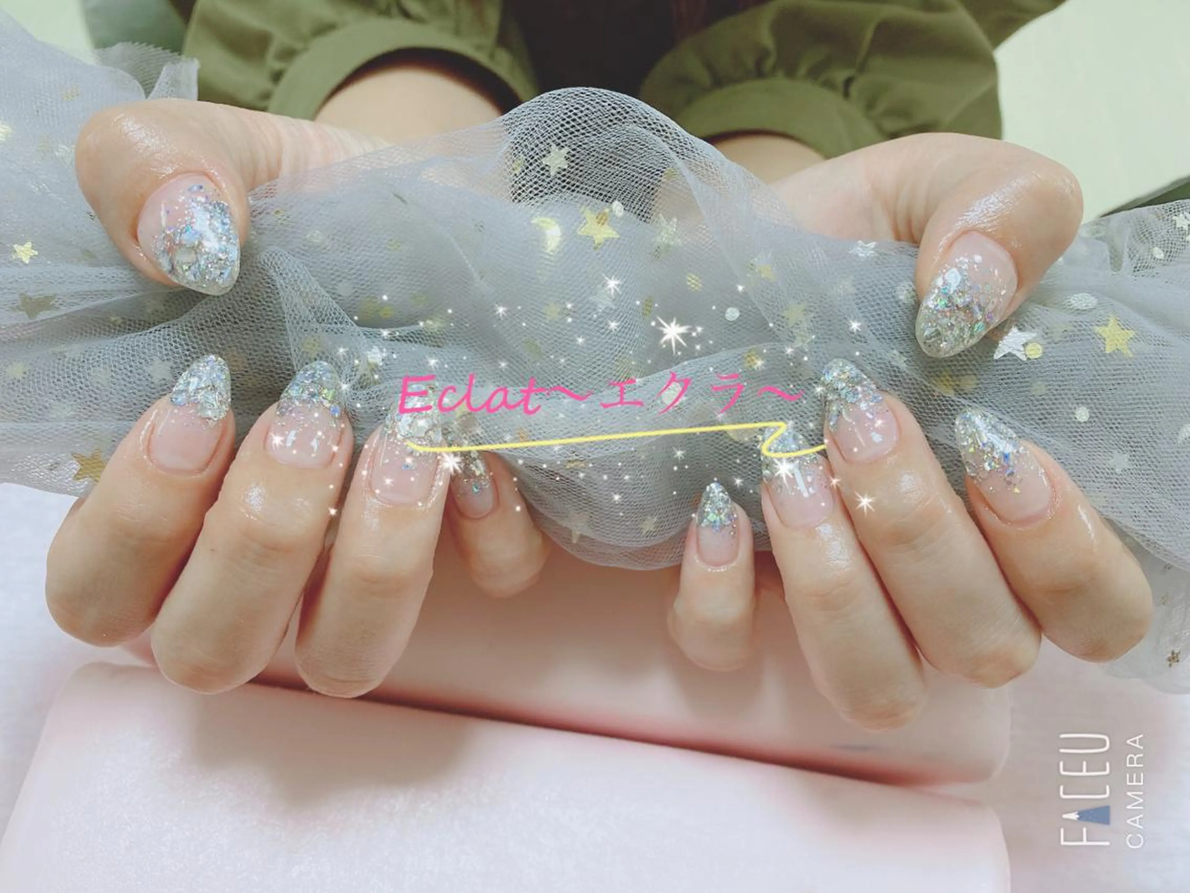 ネイル ネイルサロンエクラ 🫧Shizukaのネイルデザイン