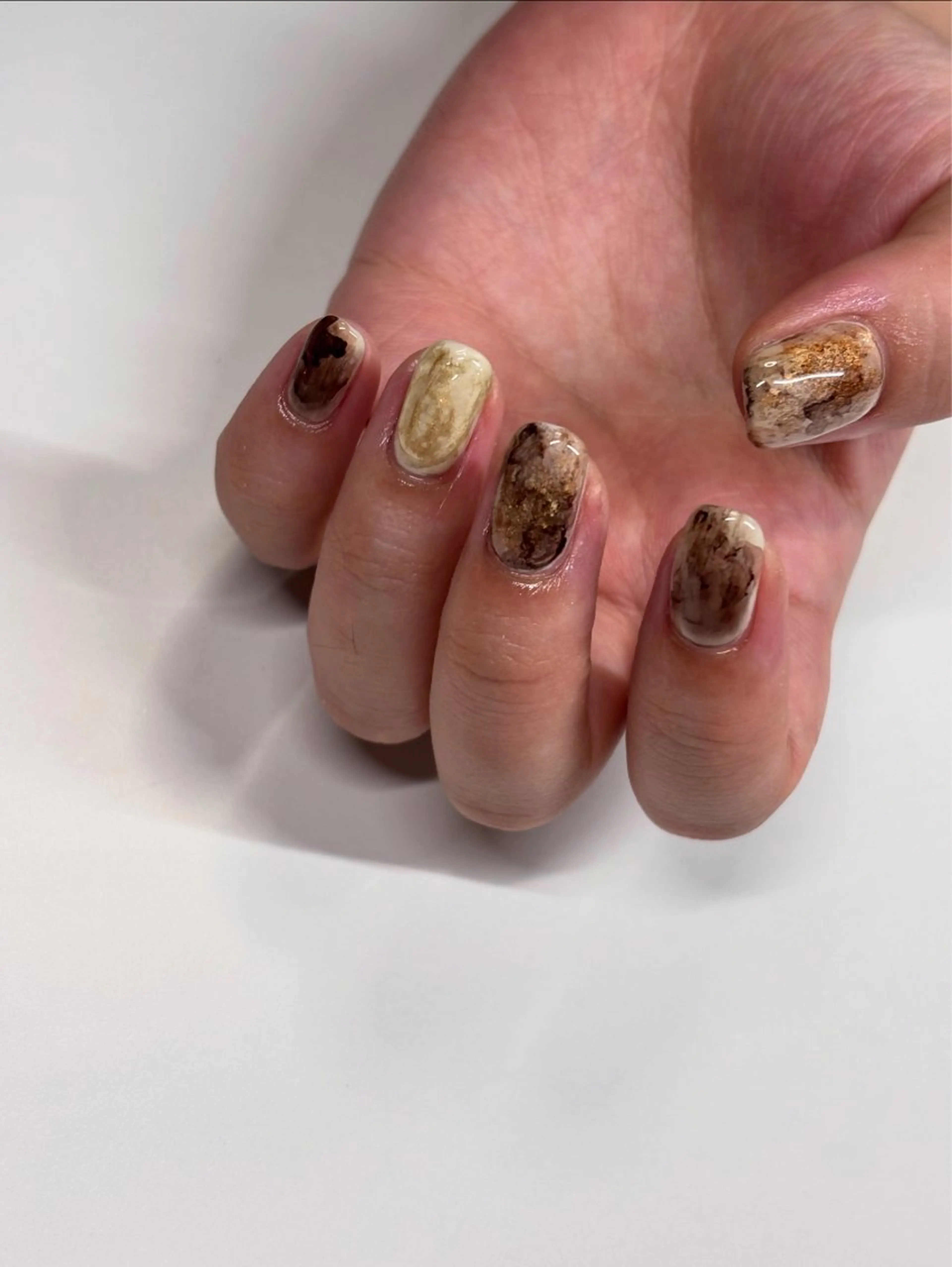 ネイル ニュアンスネイル iconail 下北沢 NONのネイルデザイン