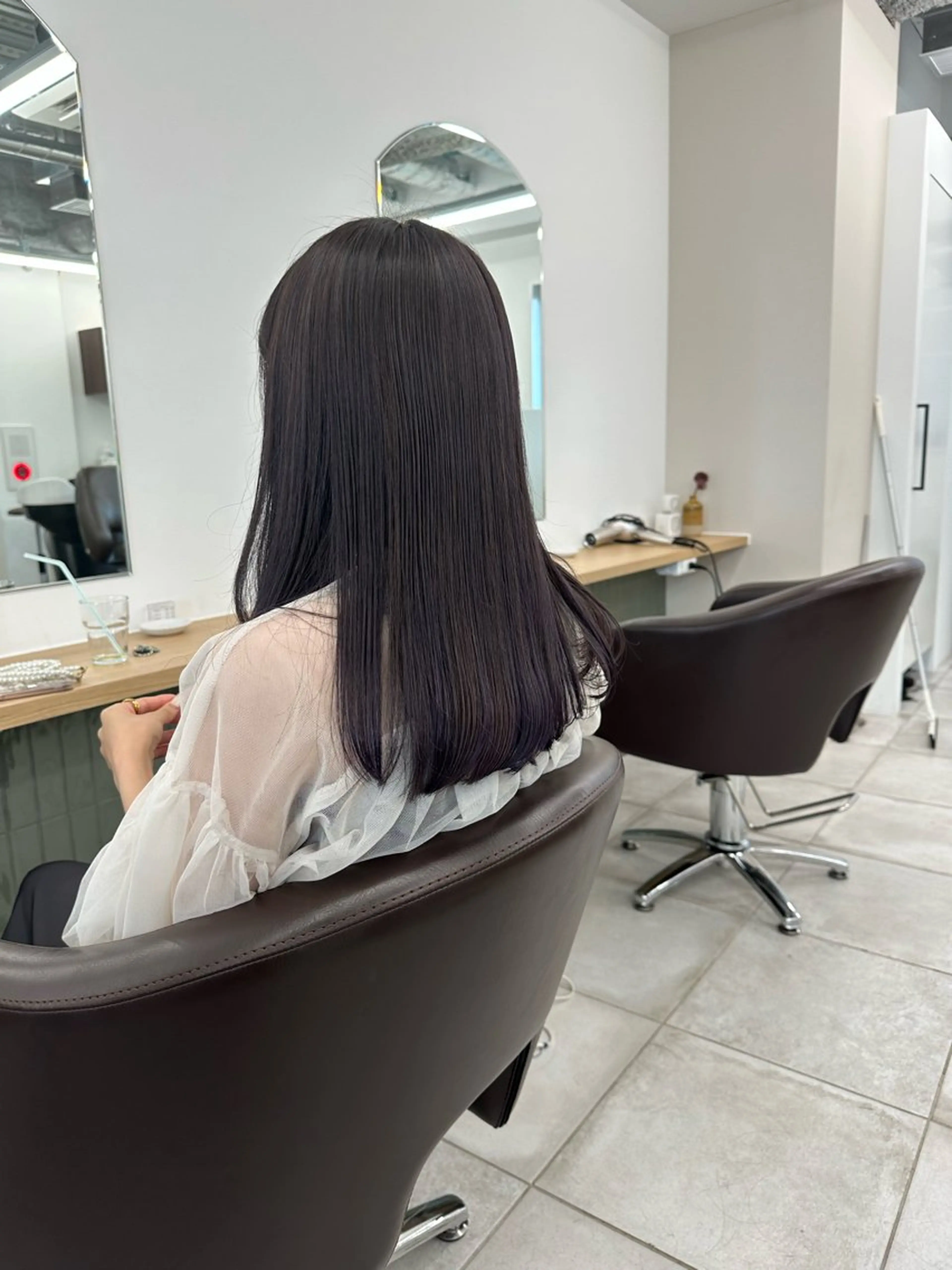 セミロング カラー キッズ オトナヘア🌸 harukaのヘアスタイル