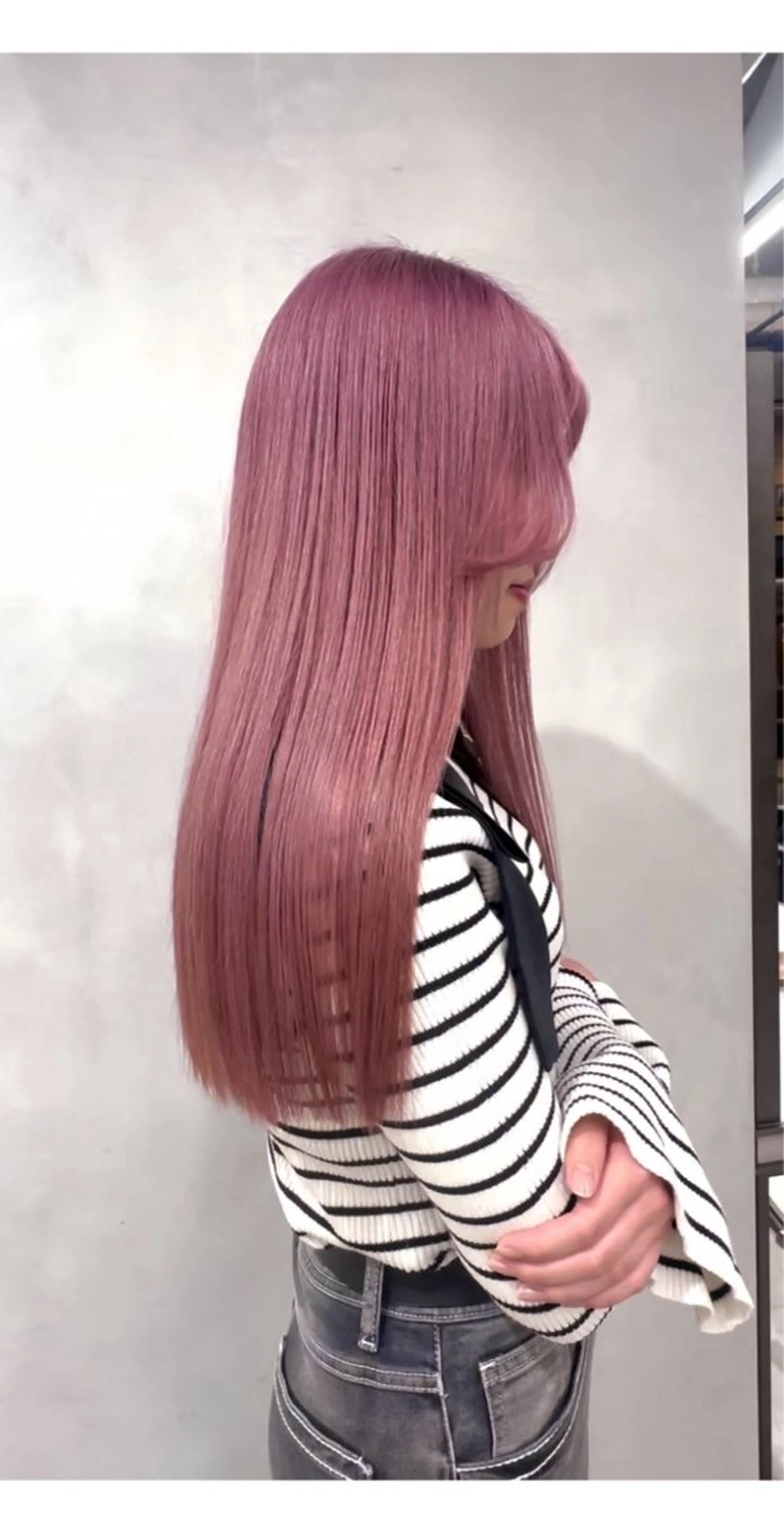 ロング カラー ベージュカラー ブリーチ ケアブリーチ ハイトーンカラー ピンクカラー ハイトーン/ショート /akane🐰♥️のヘアスタイル