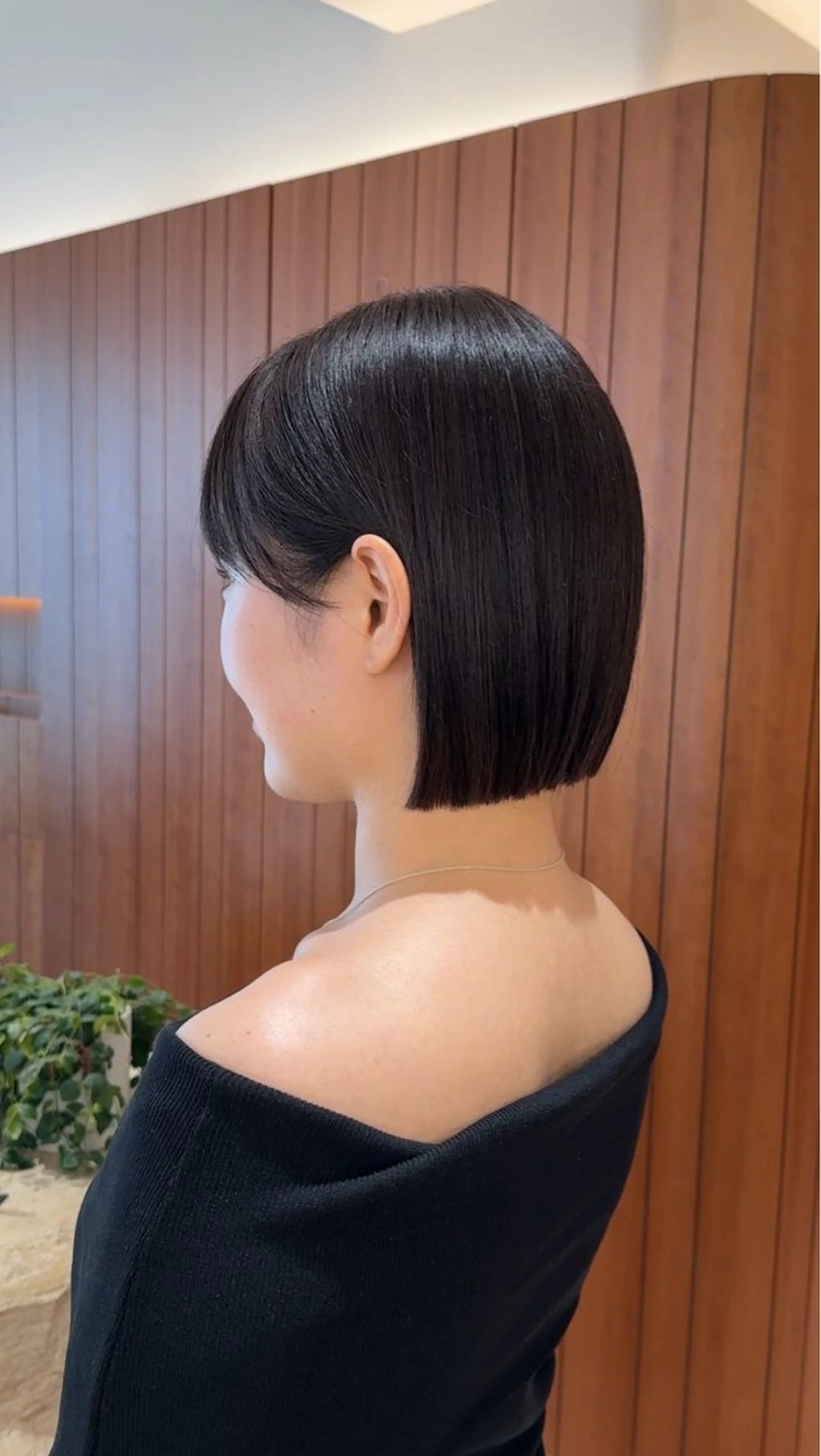 ショート カラー 切りっぱなしボブ ショートボブ ボブレイヤー ボブ くびれヘア 渋谷ボブ/レイヤー ボブ田中航平のヘアスタイル