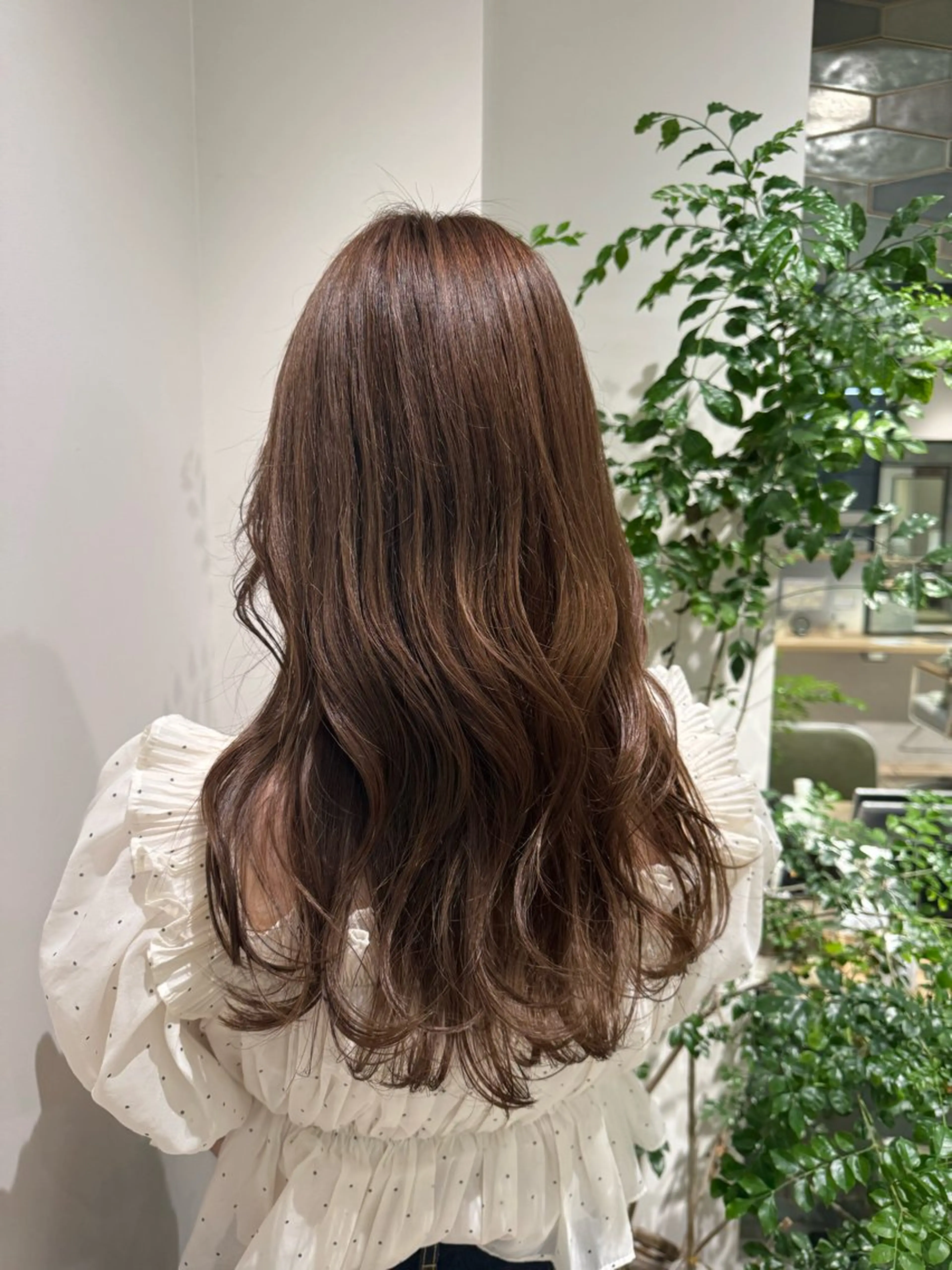 ロング カラー かねこ くれはのヘアスタイル